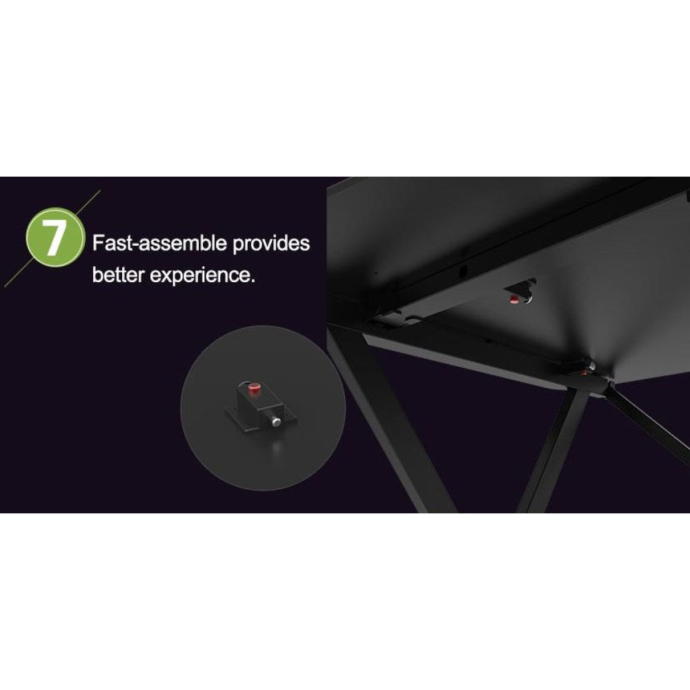 Techly ICA-TB ESG01 Bureau d'ordinateur de jeu