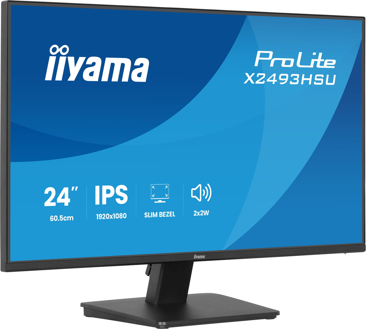 X2493HSU-B1 24" FHD IPS BLACK
