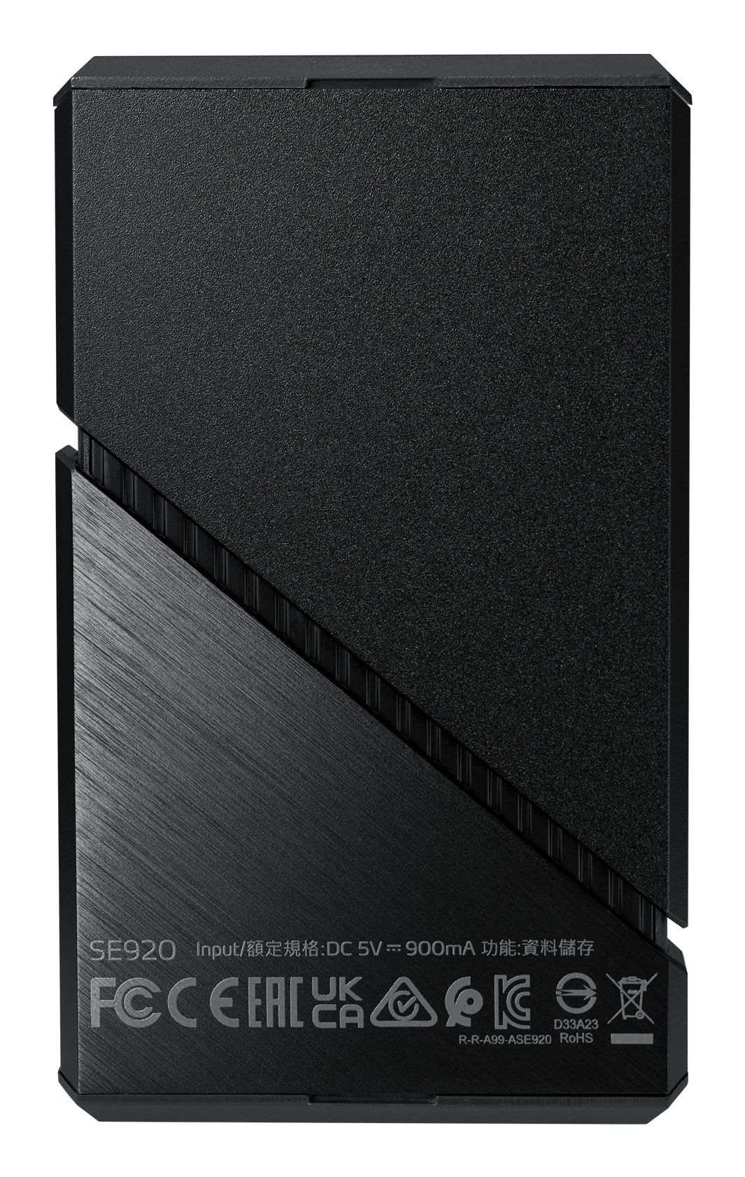 ADATA SE920 Technologie Thunderbolt 1 To USB Type-C 3.2 Gen 2 (3.1 Gen 2) Noir