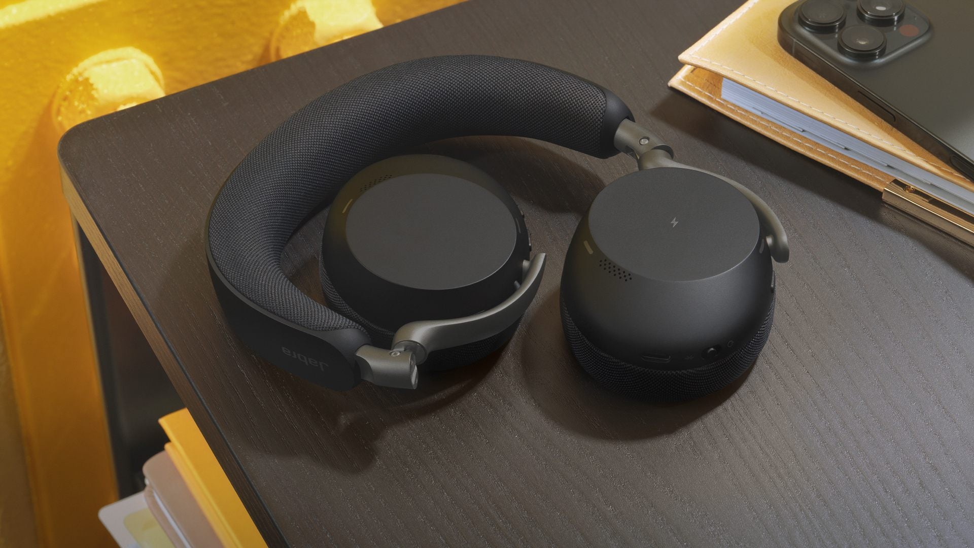 Jabra Evolve3 75 MS Link 390 USB-A Bla