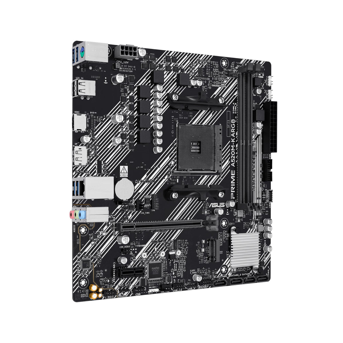 ASUS PRIME A520M-K ARGB AM4 DDR4 M.2 HDMI AURA MB