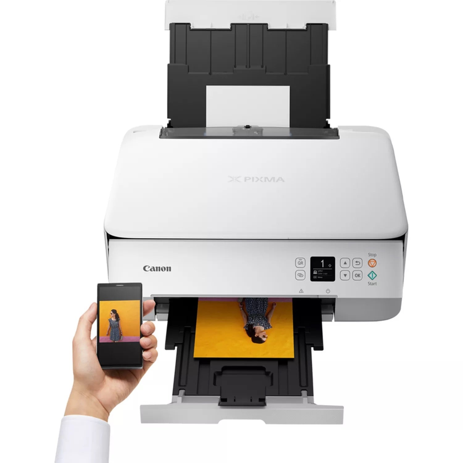 Canon Pixma TS5351i - appareil multifonction a jet d'encre - numérisation, copie, 1200x4800 DPI A4, Wi-Fi, AirPrint