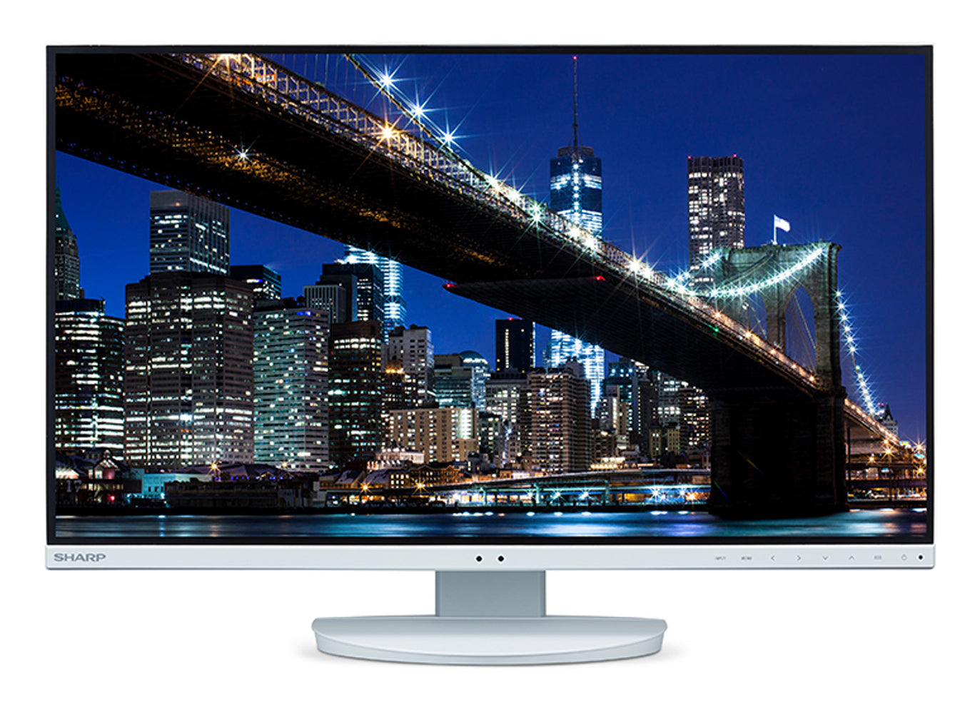 "Sharp MultiSync EA272U écran plat de PC 68,6 cm (27"") 3840 x 2160 pixels 4K Ultra HD LCD Blanc"