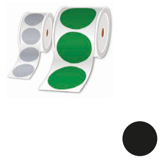 BROTHER Pre-cut and pre-printed round labels calendar tags on rolls Purple 100mm - 250 labels / roll