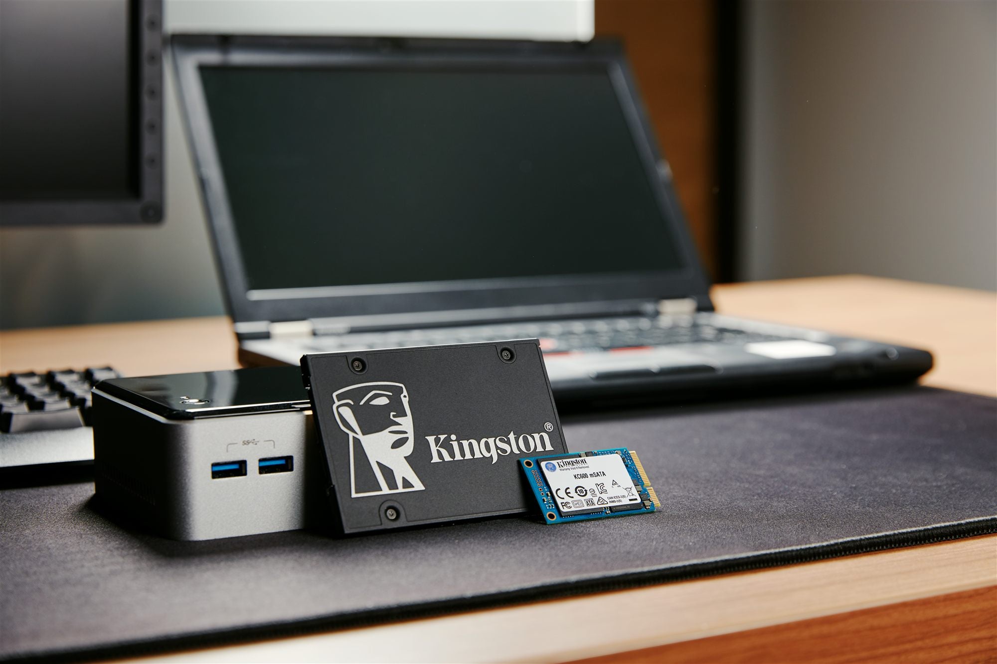 KINGSTON KC600 1024Go SATA3 mSATA SSD
