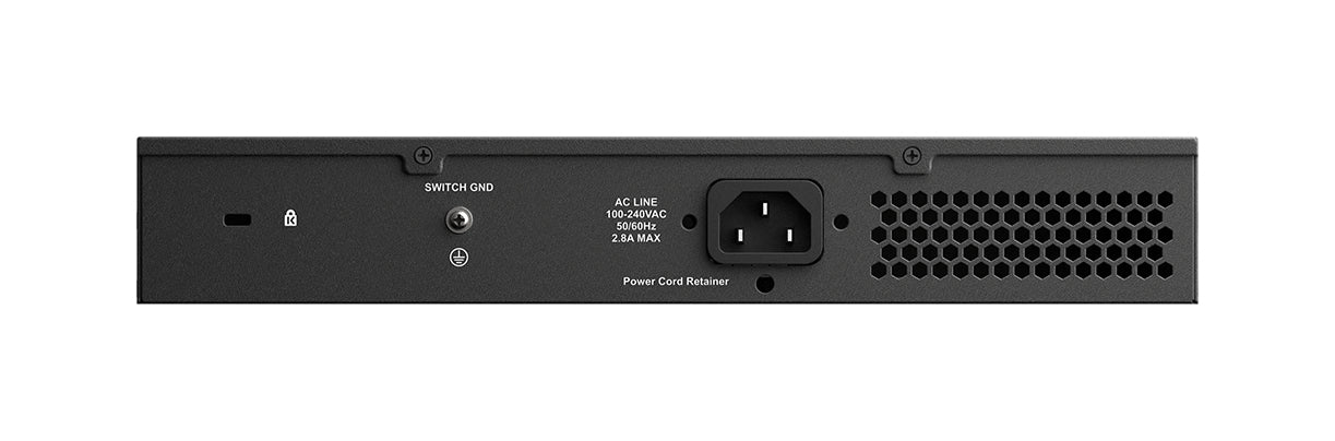 D-LINK 8 Gigabit PoE/PoE+ ports And 1 Gigabit port And 1 SFP port Metallic 125W PoE budget