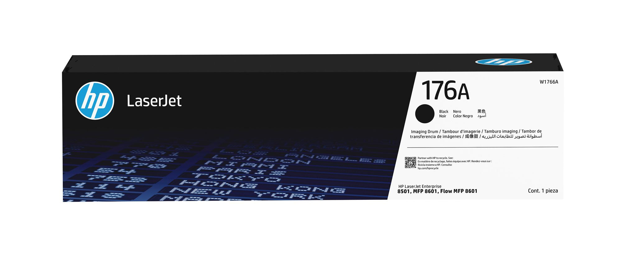 HP TAMBOUR 176A NOIR