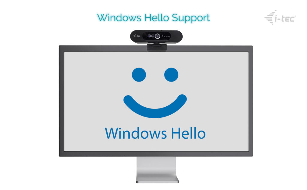 I-TEC SOLOMON WH200 2K Webcam with Windows Hello