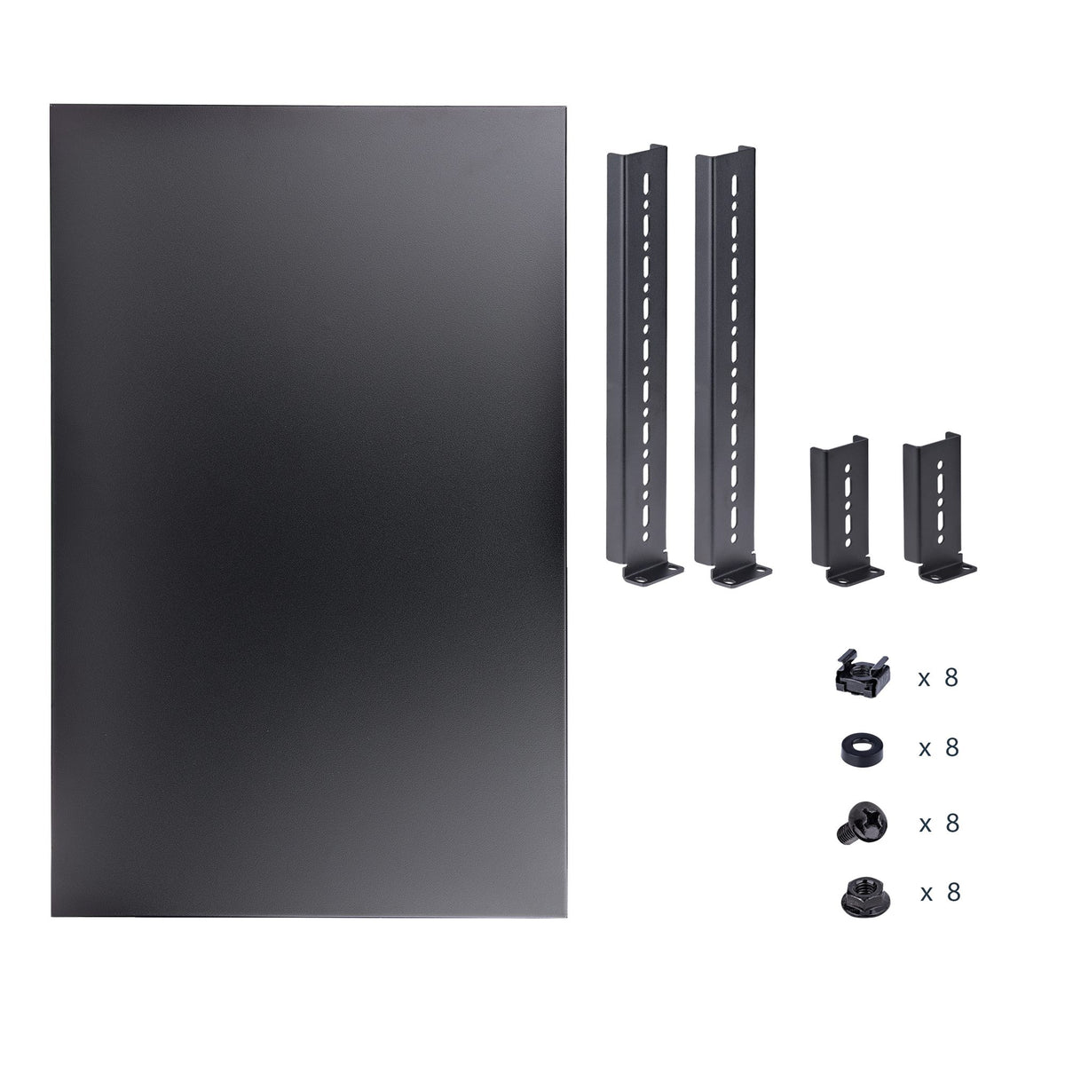 1U Adjustable Depth Rack Mount Shelf