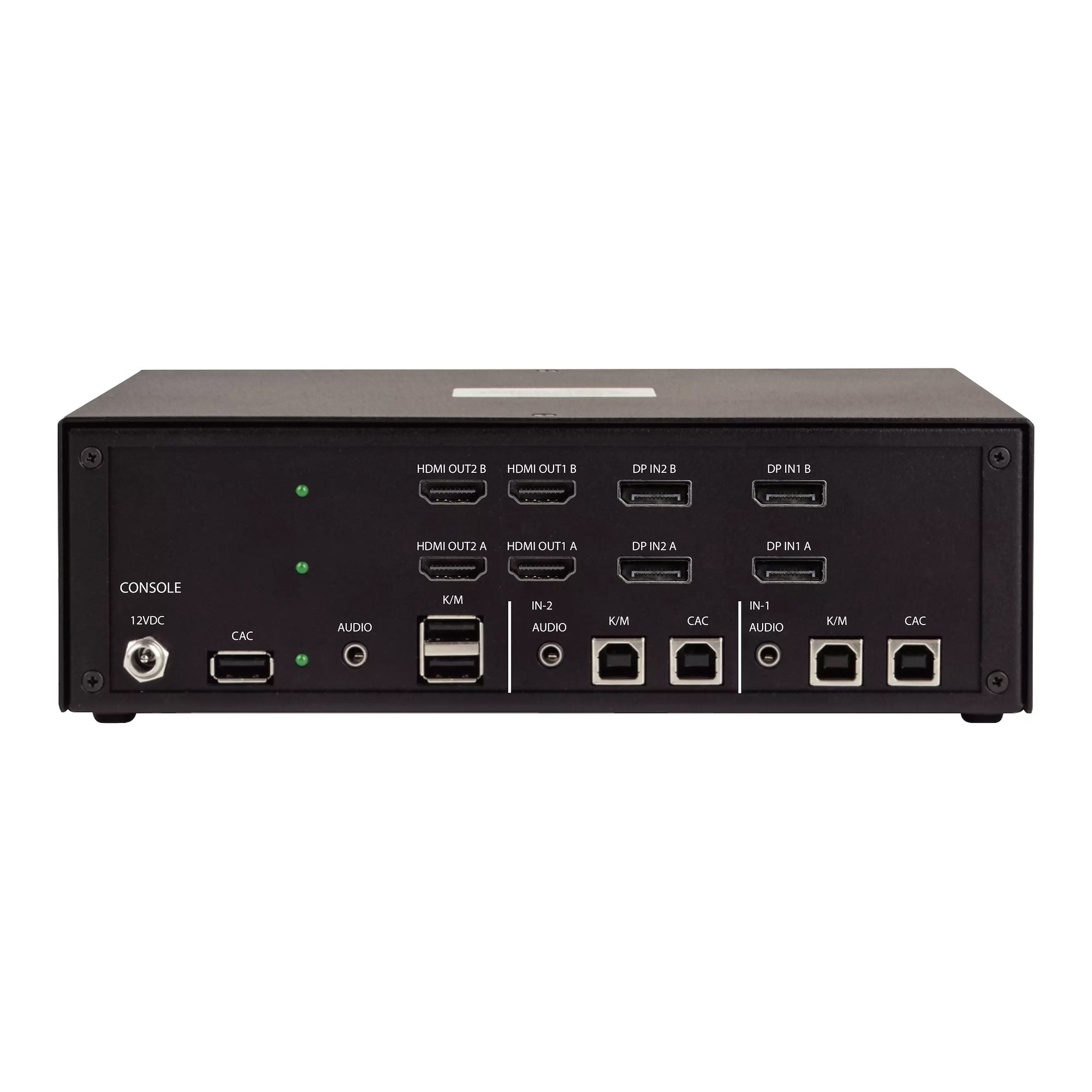 Secure 2-Port KVM Switch DP-HDMI NIAP