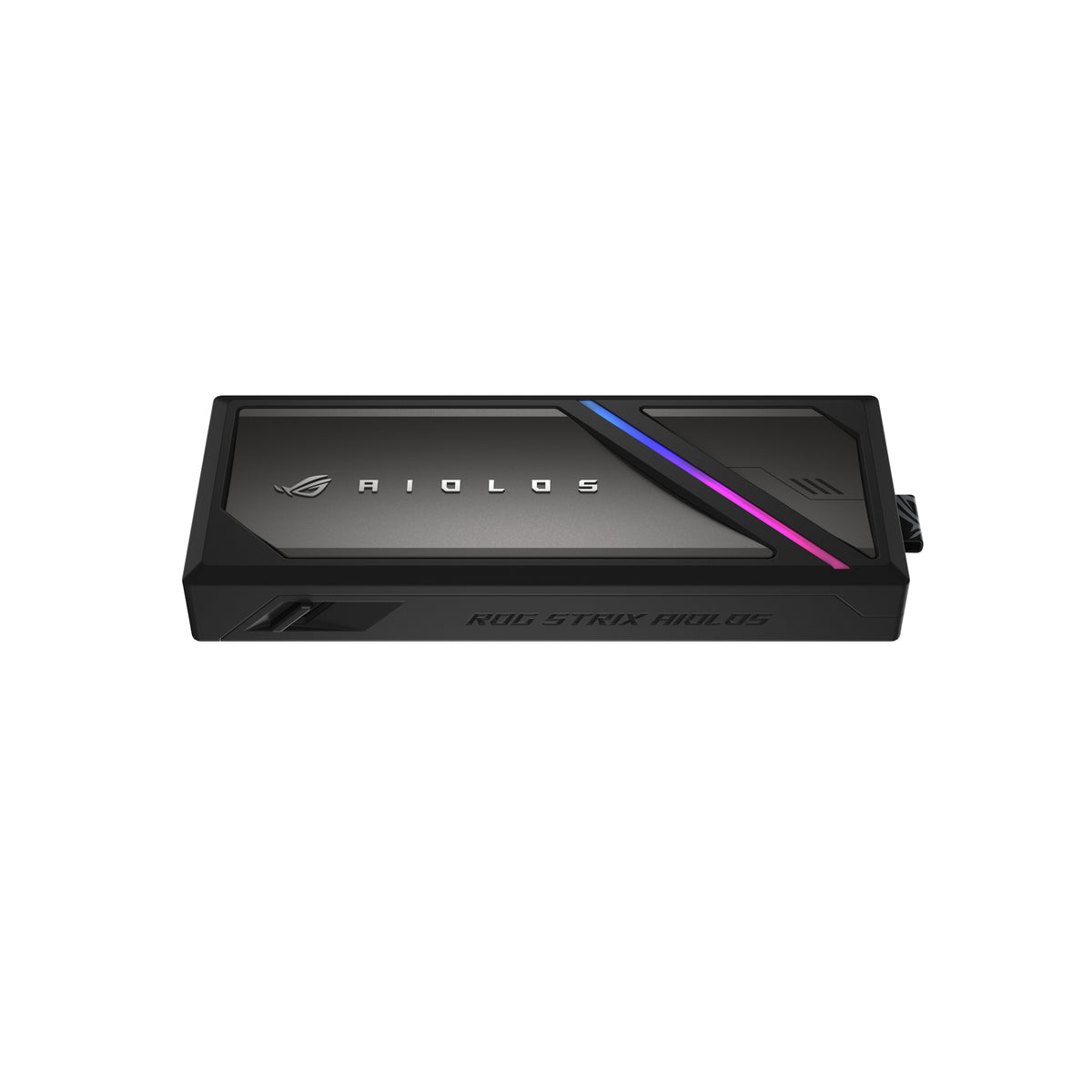ASUS ROG Strix Aiolos M.2 NVMe SSD Enclosure USB 3.2 GEN2 Type-C 20Gbps Aura Sync RGB