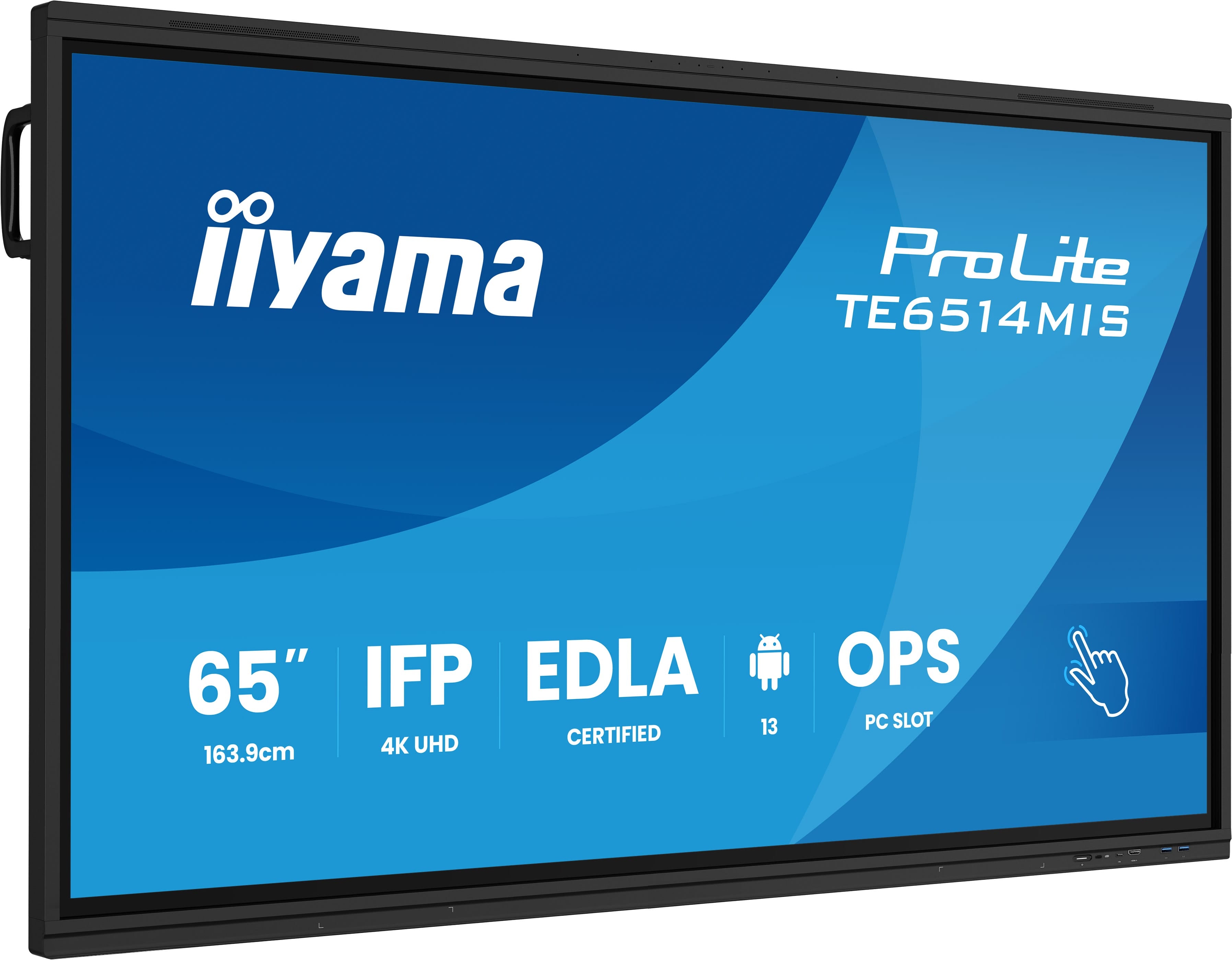 IIYAMA- Ecran tactile interactif 65" 4K TE6514MIS-B2AG