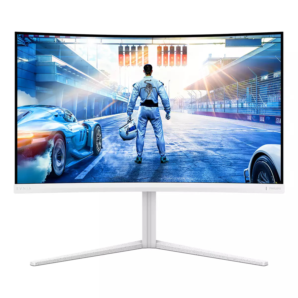PHILIPS 31.5p 2560x1440 VA Curved 1500R 130mm EVNIA 5000 Ambiglow Curved QHD 2K 180Hz Fast VA 1ms GtG HDR10