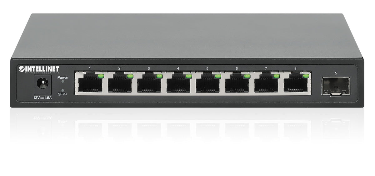 Intellinet 562096 commutateur réseau Non-géré 2.5G Ethernet (100/1000/2500) Noir