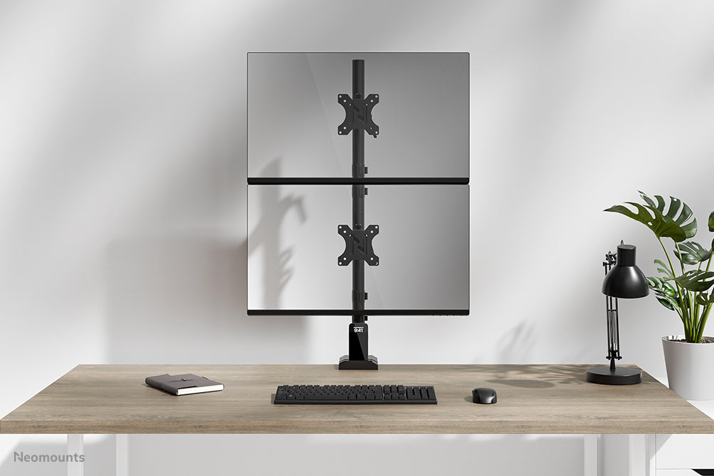 Neomounts DS60-600BL2V Dual monitor arm