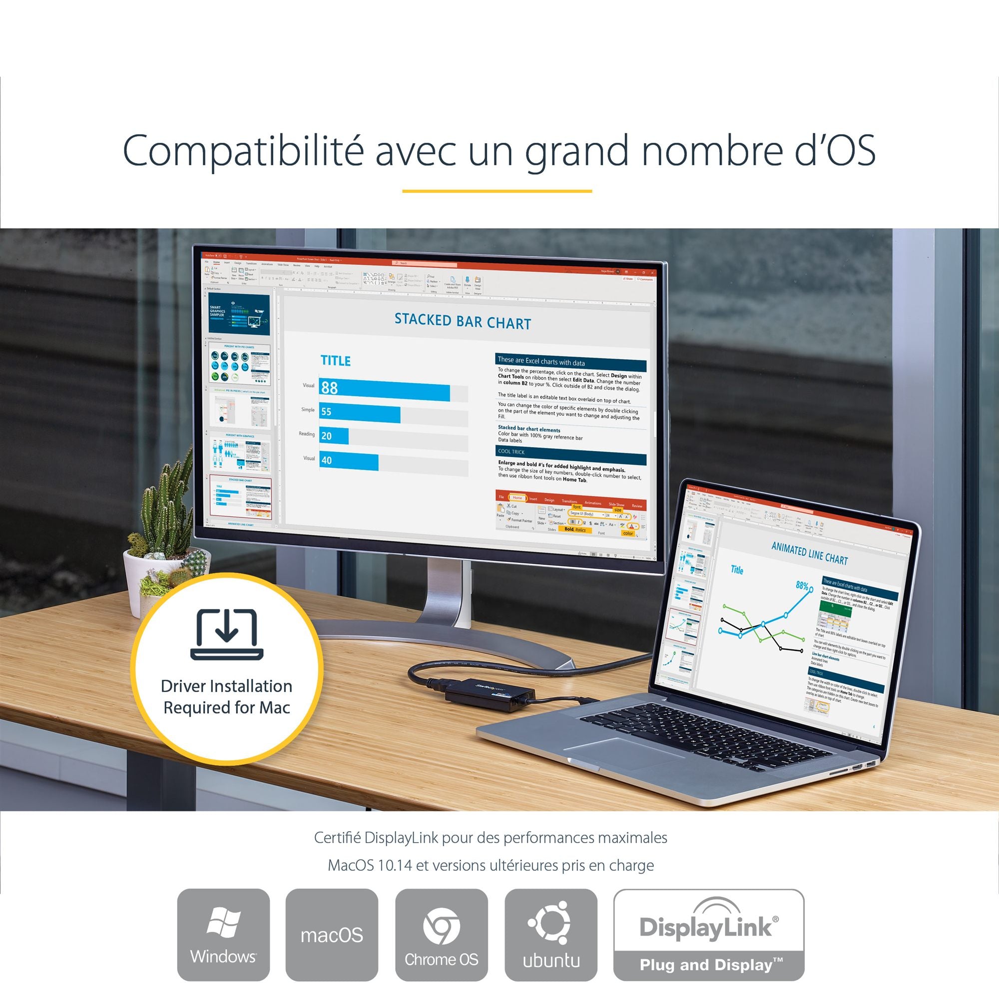 USB 3.0 to HDMI Adapter - 4K