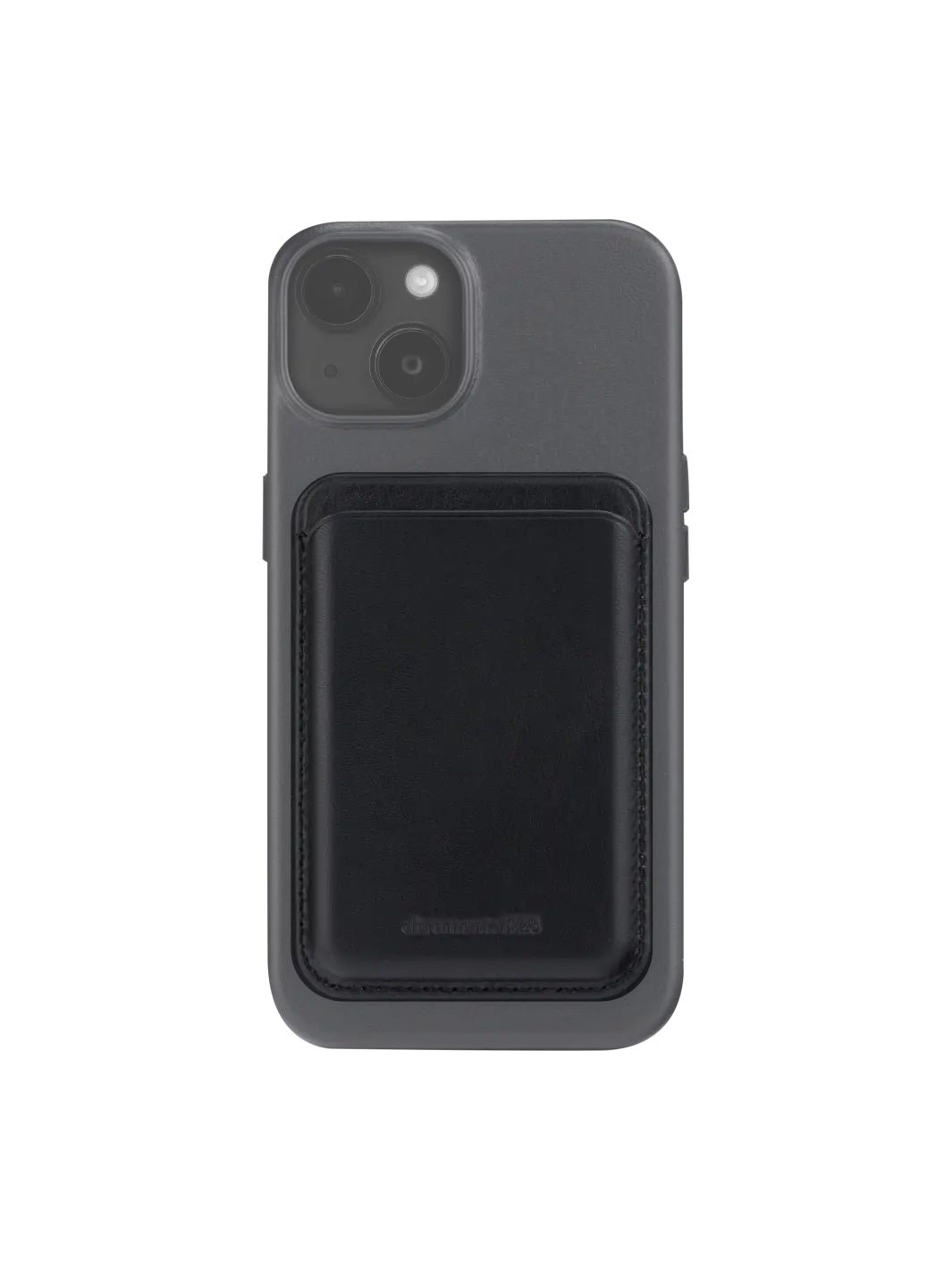 Leather wallet with MagSafe BLK
