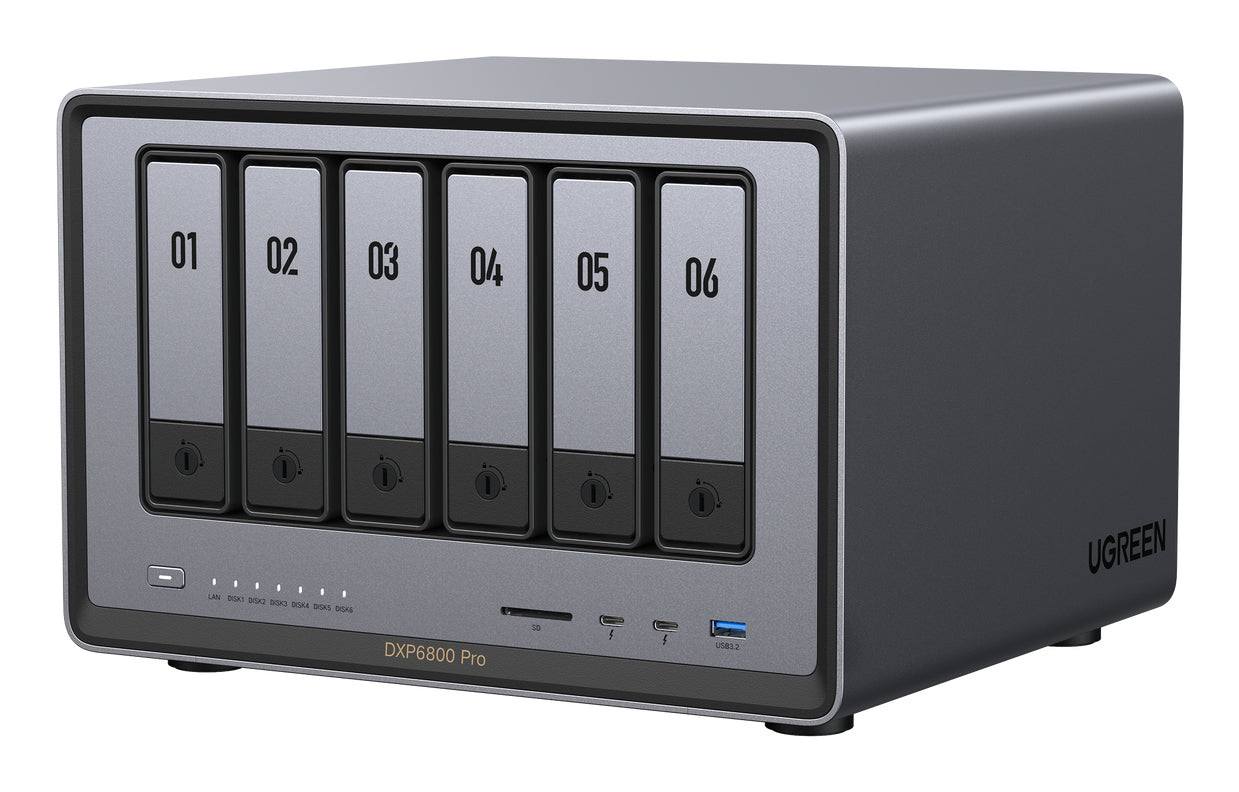 UGREEN DXP6800 Pro 6-Bay NAS Intel Core i5-1235U Diskless EU