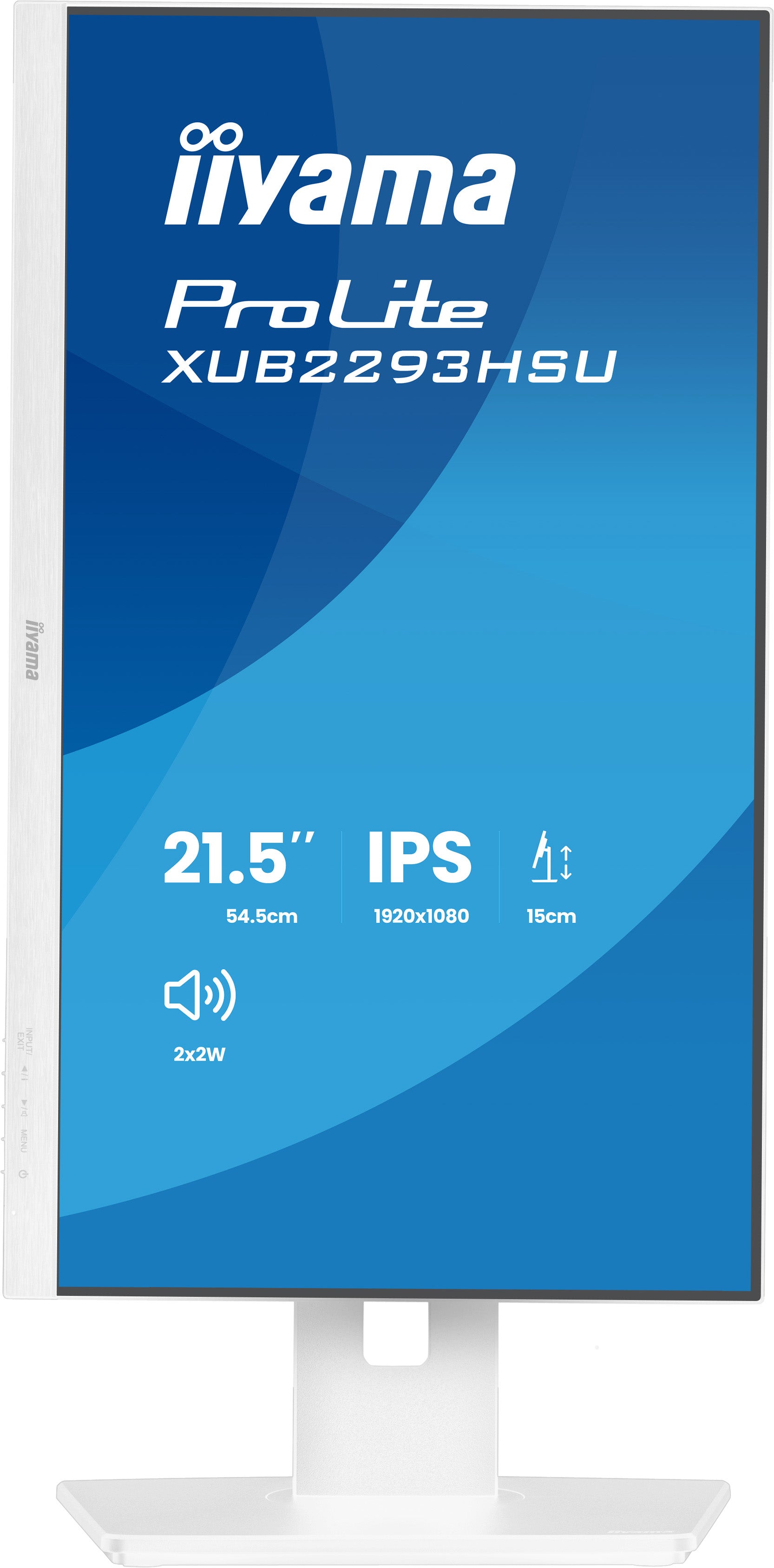 XUB2293HSU-W7 21.5" WHITE IPS-1920x1080@