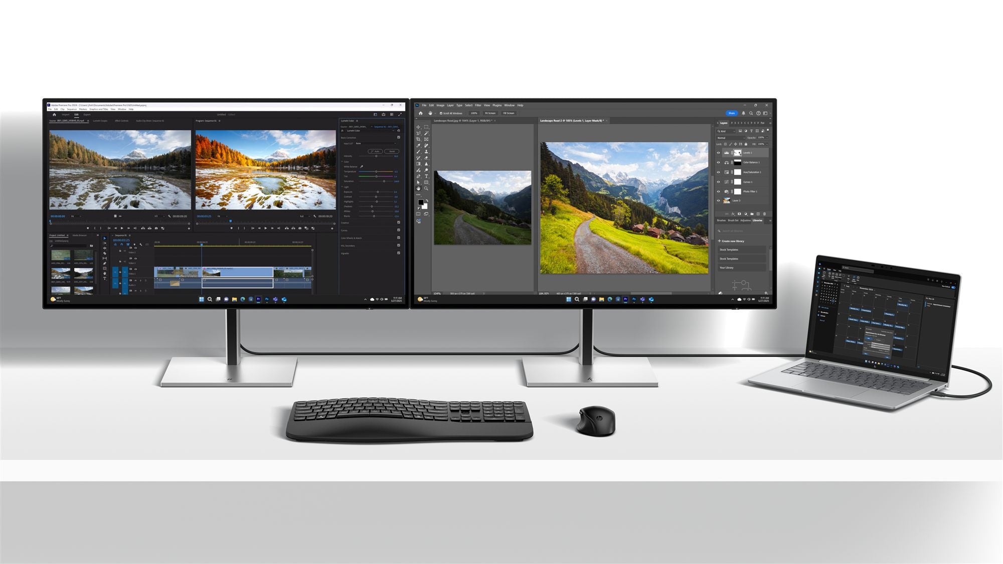 HP Series 7 Pro 31.5p 4K Thunderbolt 4 Docking Monitor 732xk 16:9 2700:1 5ms HDMI 2.1 DP 1.4