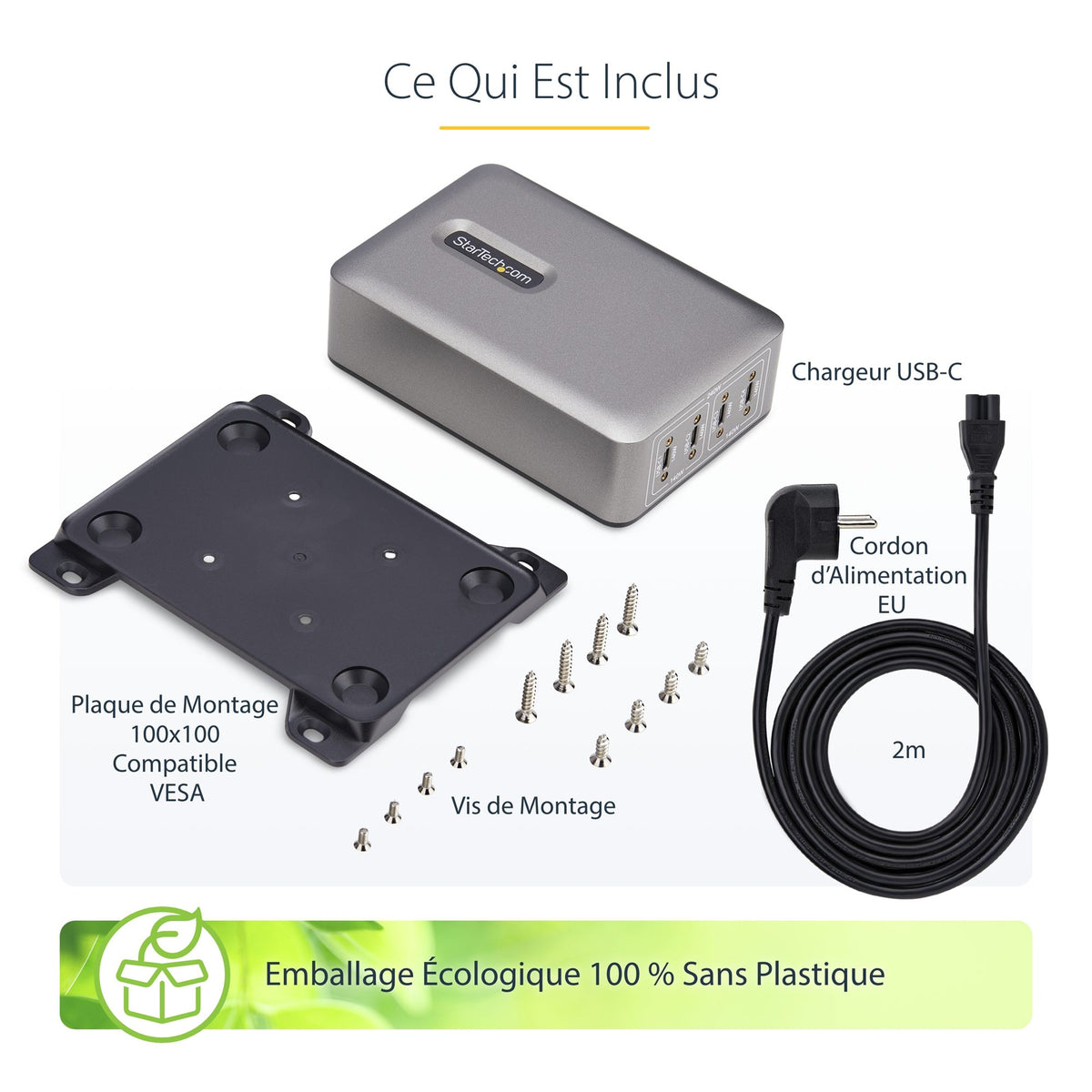 4-Port USB-C Charger 240W Total