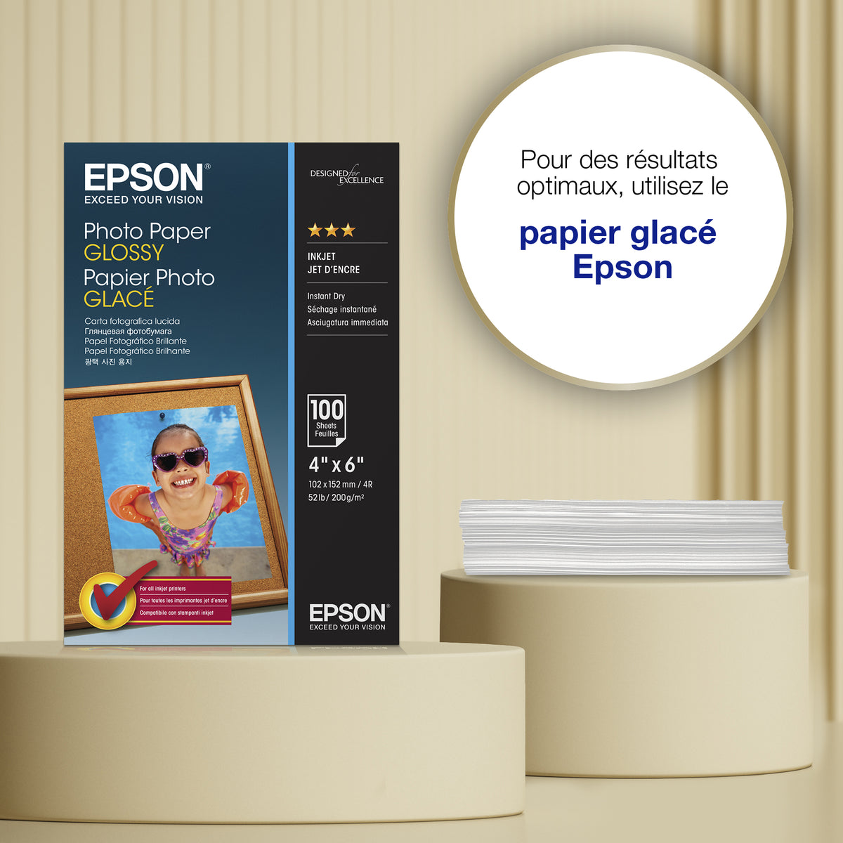 Paper/Photo Glossy 10x15cm 100sh