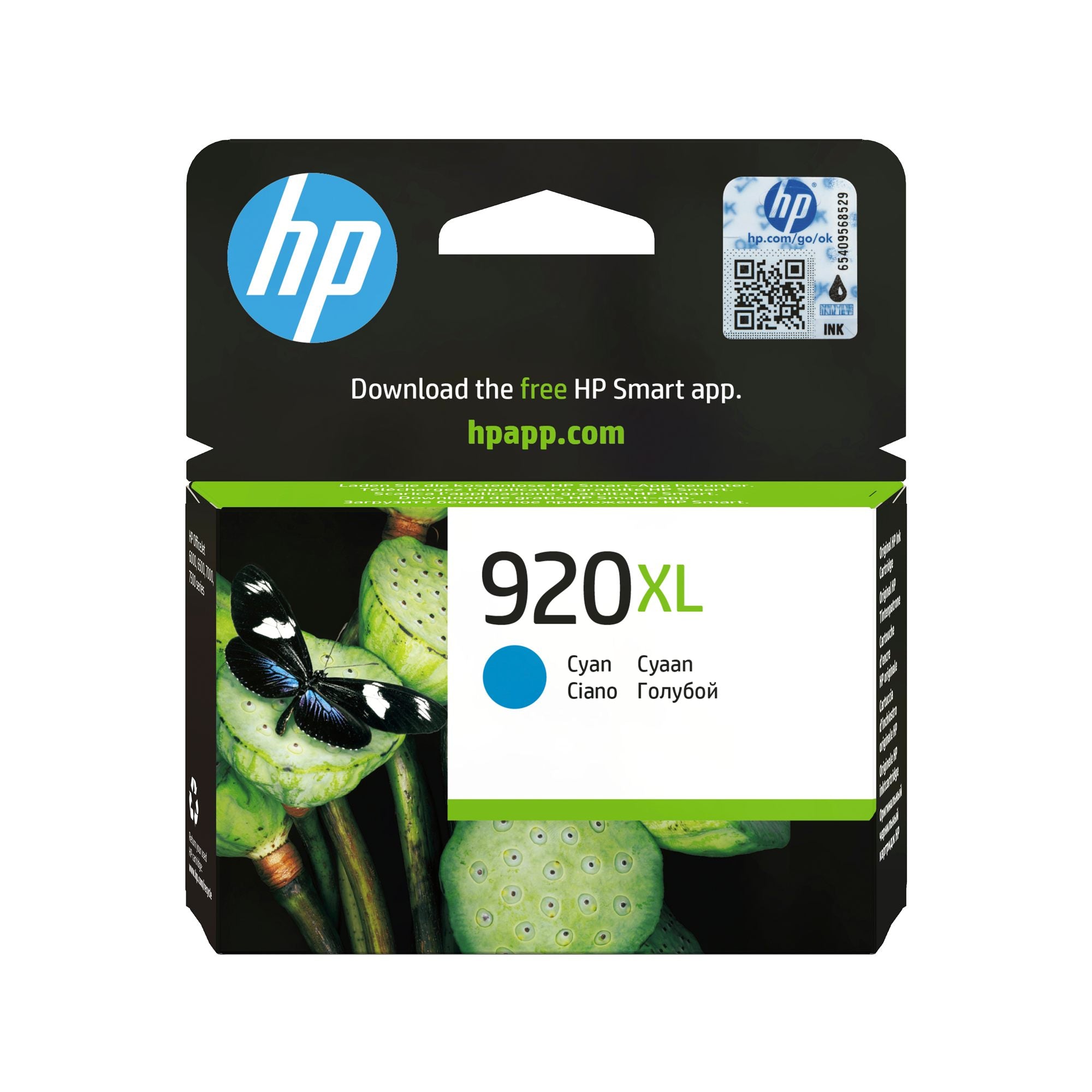 HP 920XL Cyan Officejet Ink Cartridges