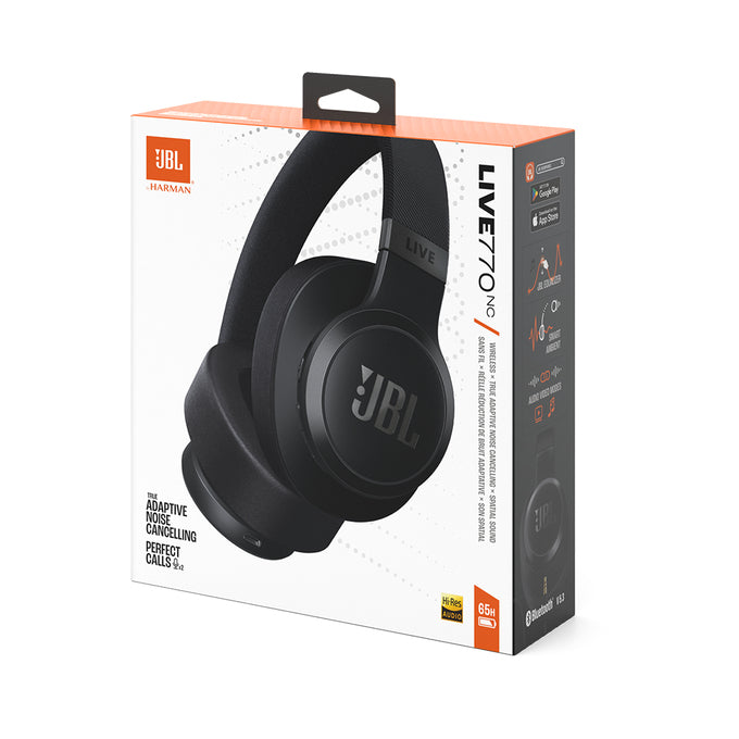 JBL LIVE 770 NOISE CANCELLING BLACK