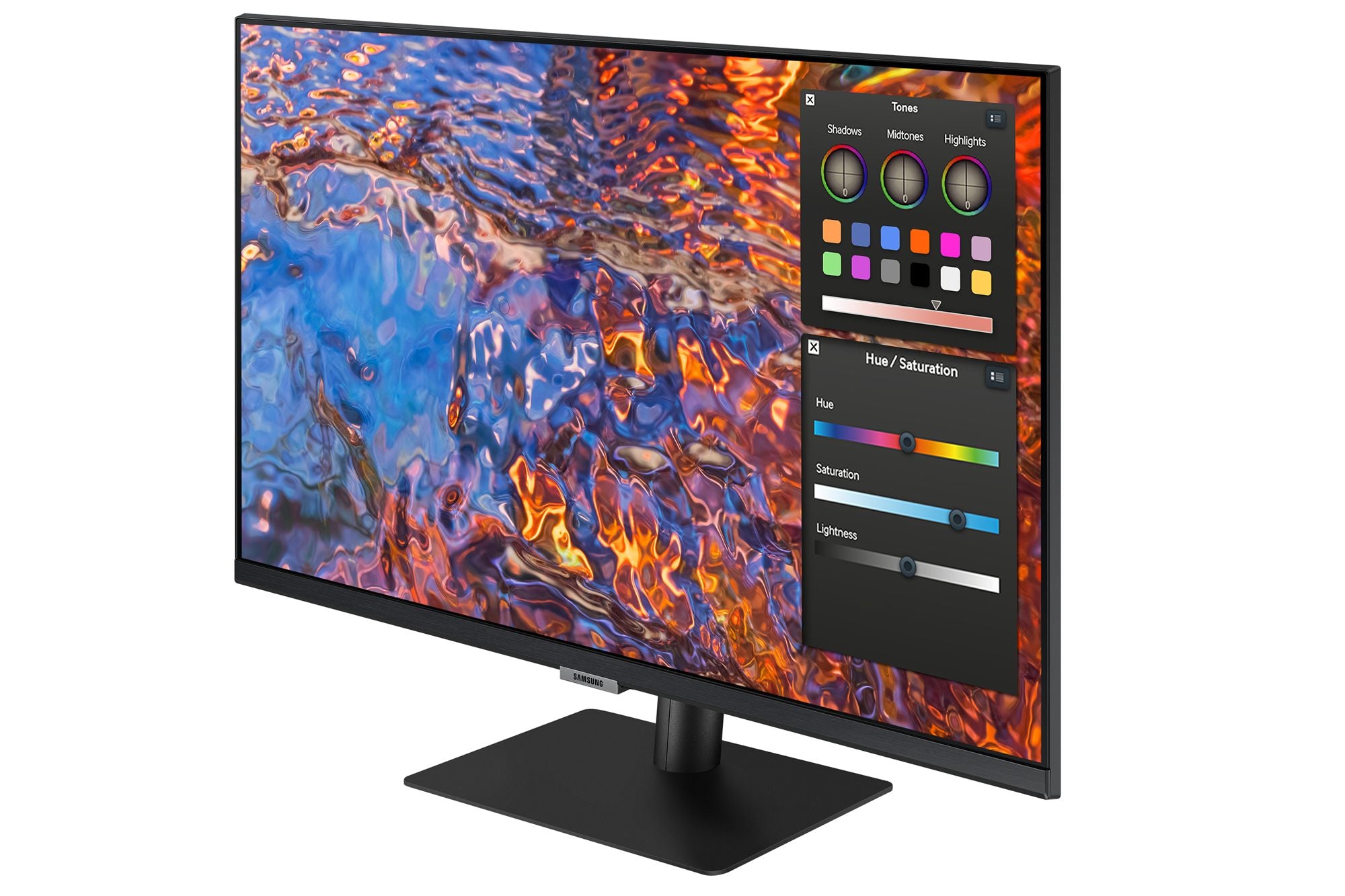 SAMSUNG LS27B800PXPXEN 27p 16:9 3840x2160 IPS 5ms HDR400 HAS/Swivel/Pivot/Tilt HDMI/DP/USB-C 90W/LAN USB3 Hub VESA 100
