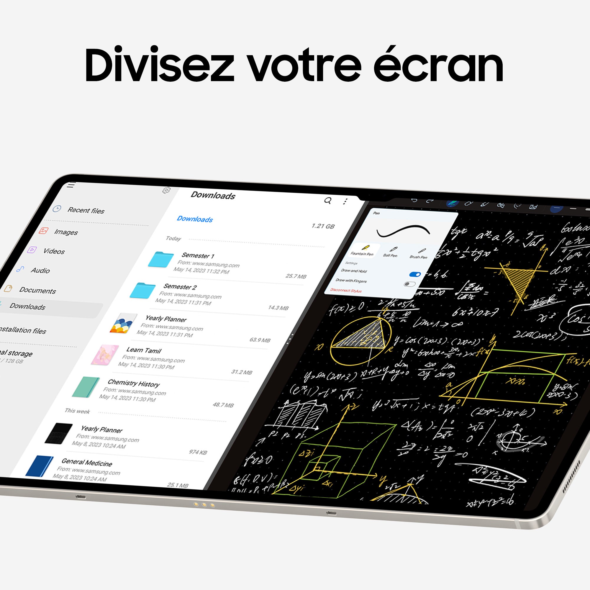 "Samsung Galaxy Tab S9 SM-X710N Snapdragon 128 Go 27,9 cm (11"") 8 Go Wi-Fi 6 (802.11ax) Android 13 Graphite"