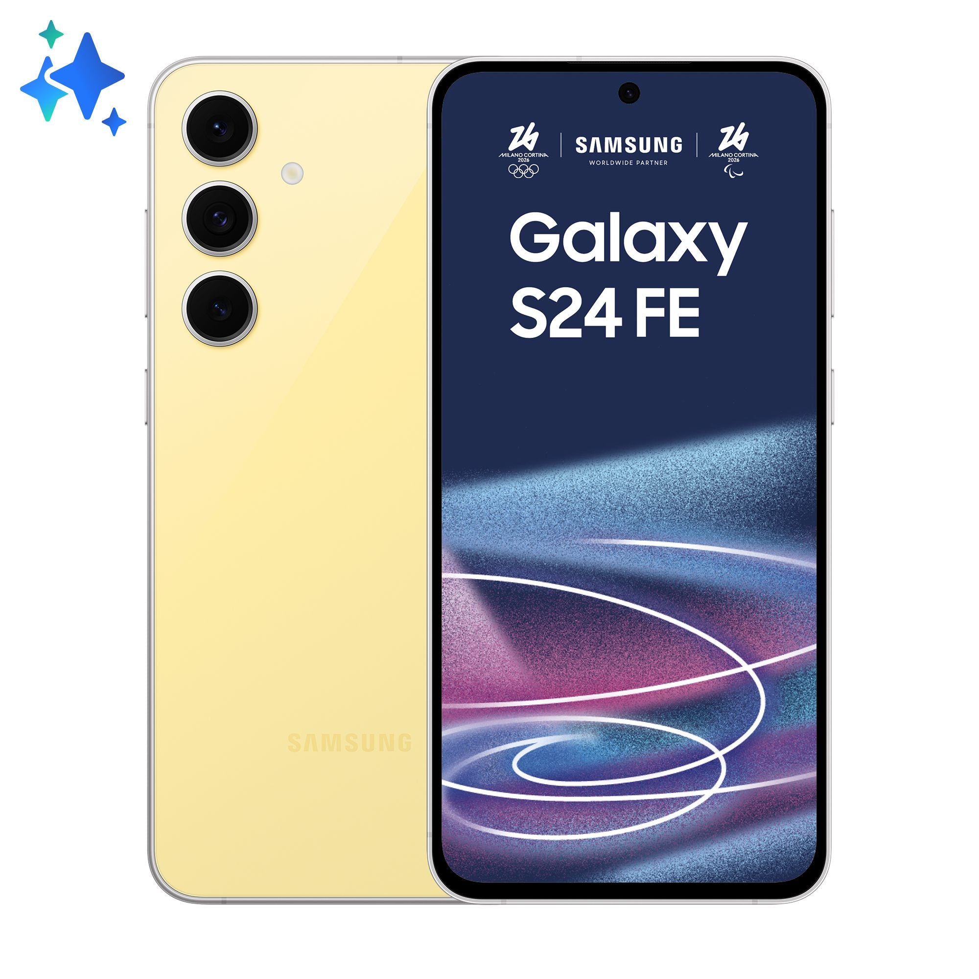 Samsung S721 Galaxy S24 FE 5G (6.7", 128 Go, 8 Go RAM) Jaune