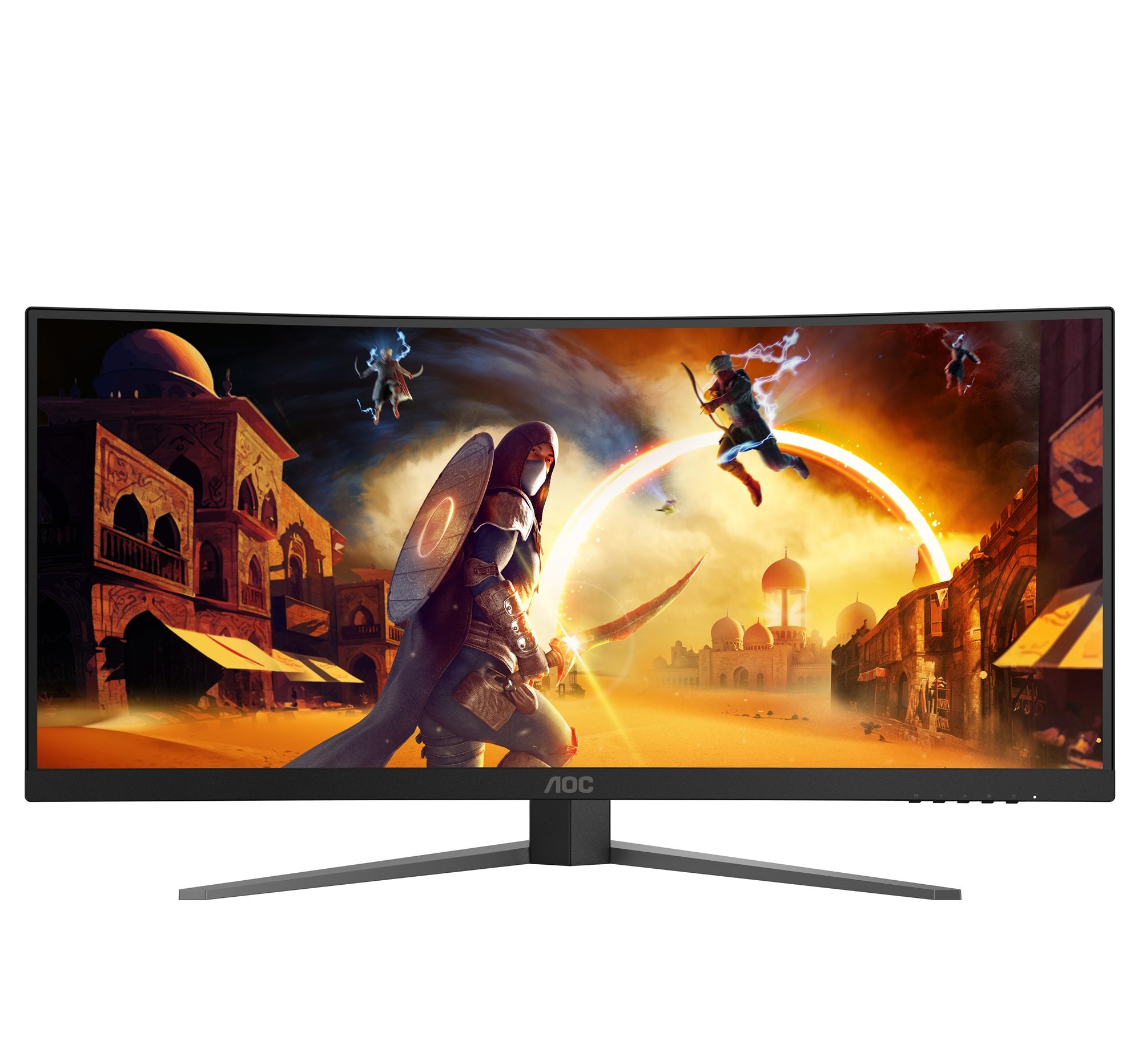 AOC CU34G4 34p Curved Fast VA UWQHD 21:9 180Hz 0.5ms 300cd/m2 HDMI 2.0 DP1.4 Speakers