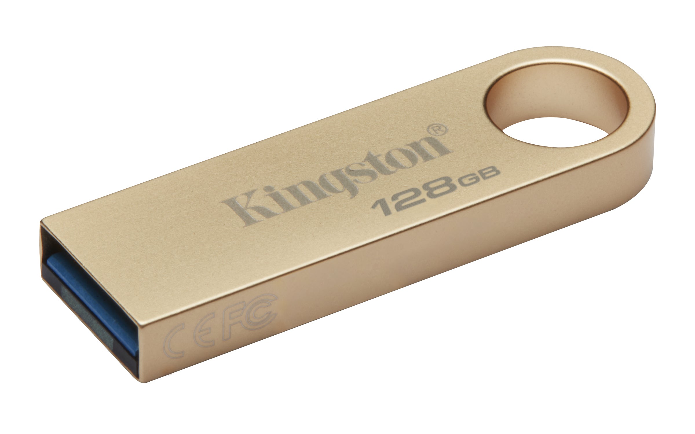 KINGSTON 128Go 220Mo/s Metal USB 3.2 Gen 1 DataTraveler SE9 G3