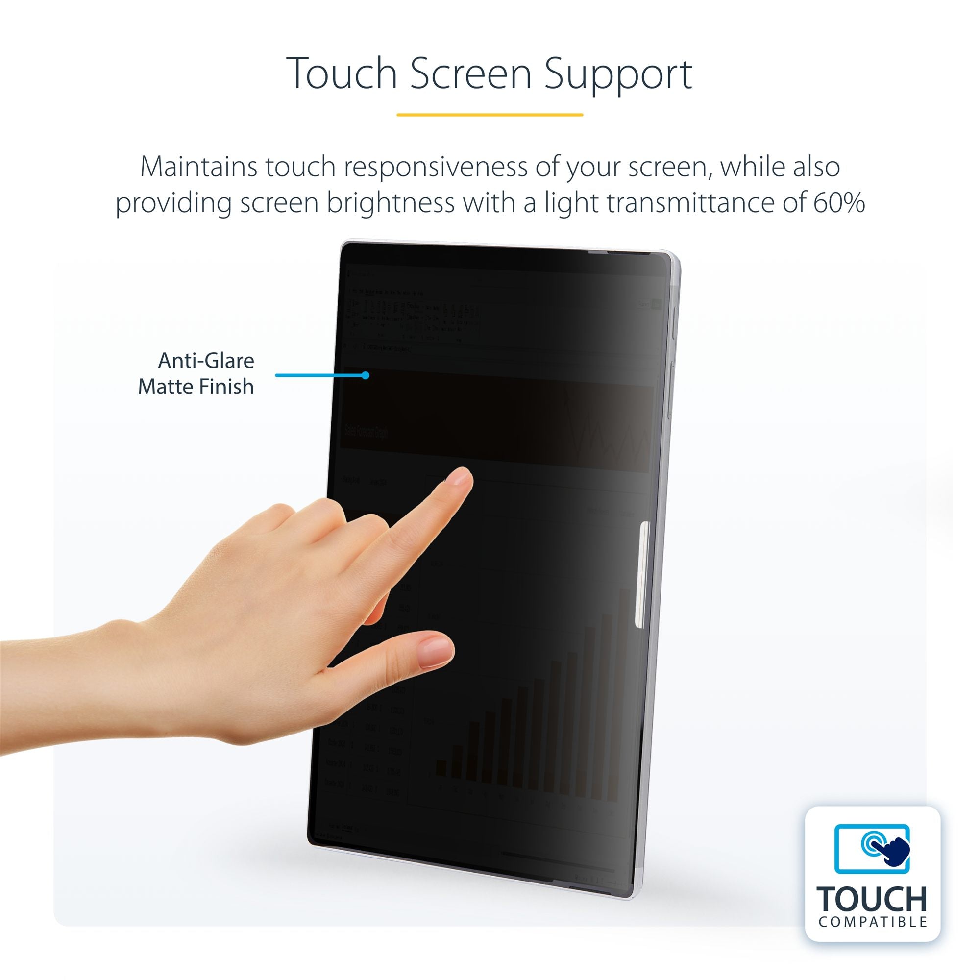 4-Way Privacy Screen 13" Surface Pro