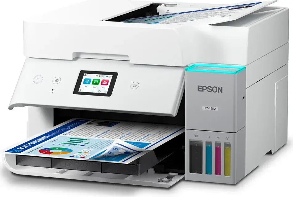 EPSON EcoTank ET-4956 Inkjet MFP A4 18ppm ISO USB WLAN Wi-Fi