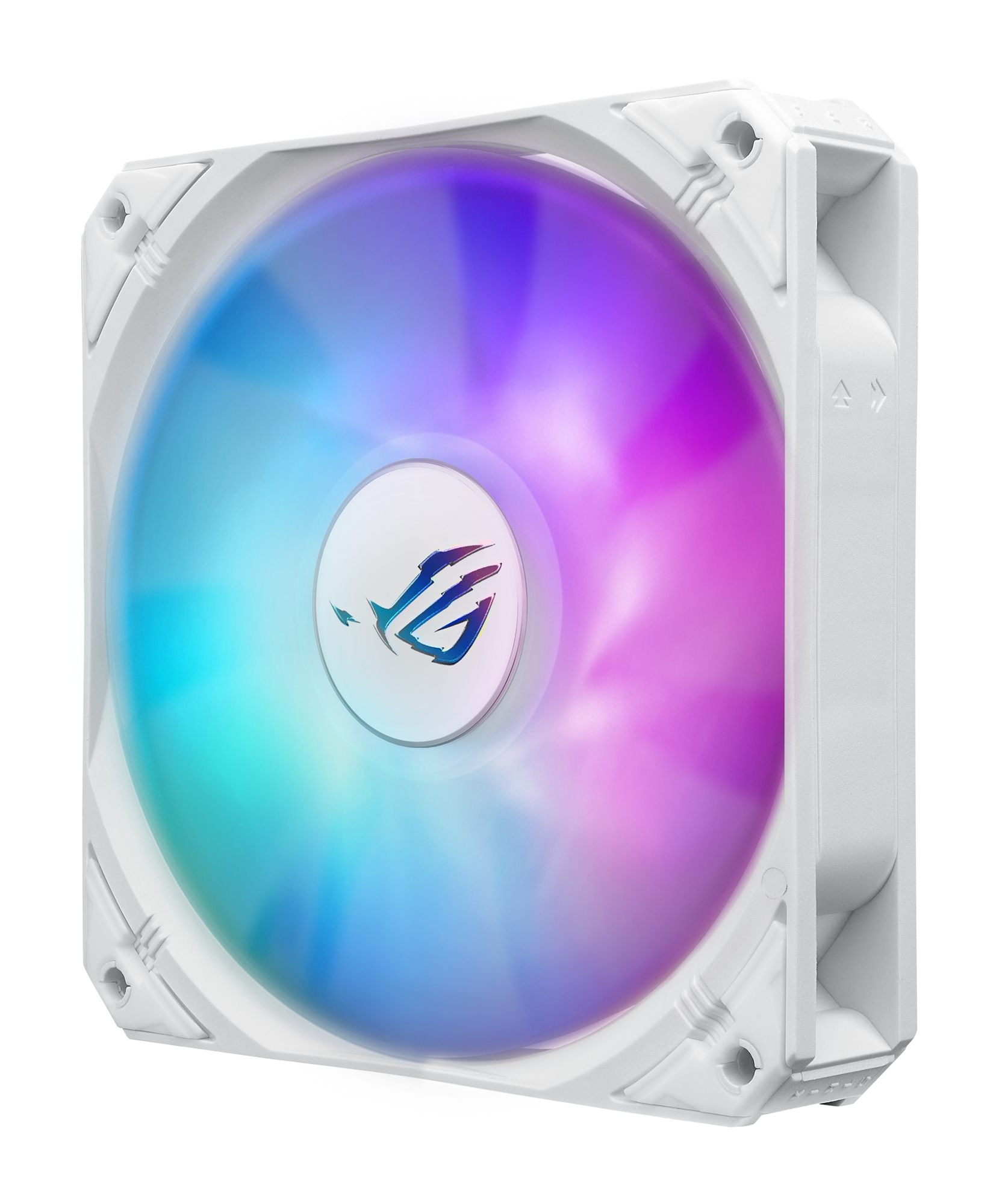 ASUS ROG Strix LC III 360 ARGB WHT all-in-one CPU liquid cooler with 360 rotatable water block Premium ROG ARGB fans