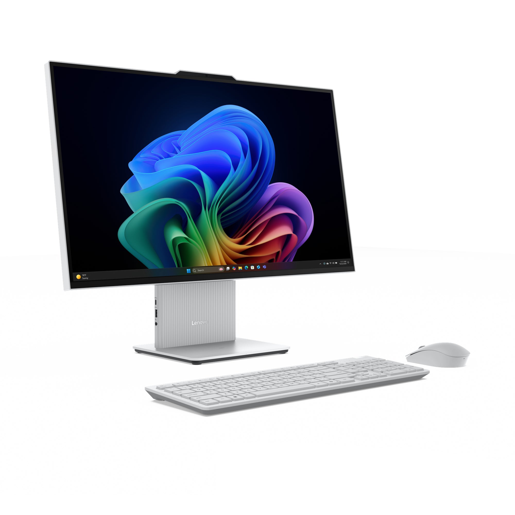Lenovo IdeaCentre AIO 27ILL11 Intel Core Ultra 7 256V 68,6 cm (27") 1920 x 1080 pixels PC All-in-One 16 Go LPDDR5x-SDRAM 512 Go SSD Windows 11 Home Wi-Fi 6 (802.11ax) Gris