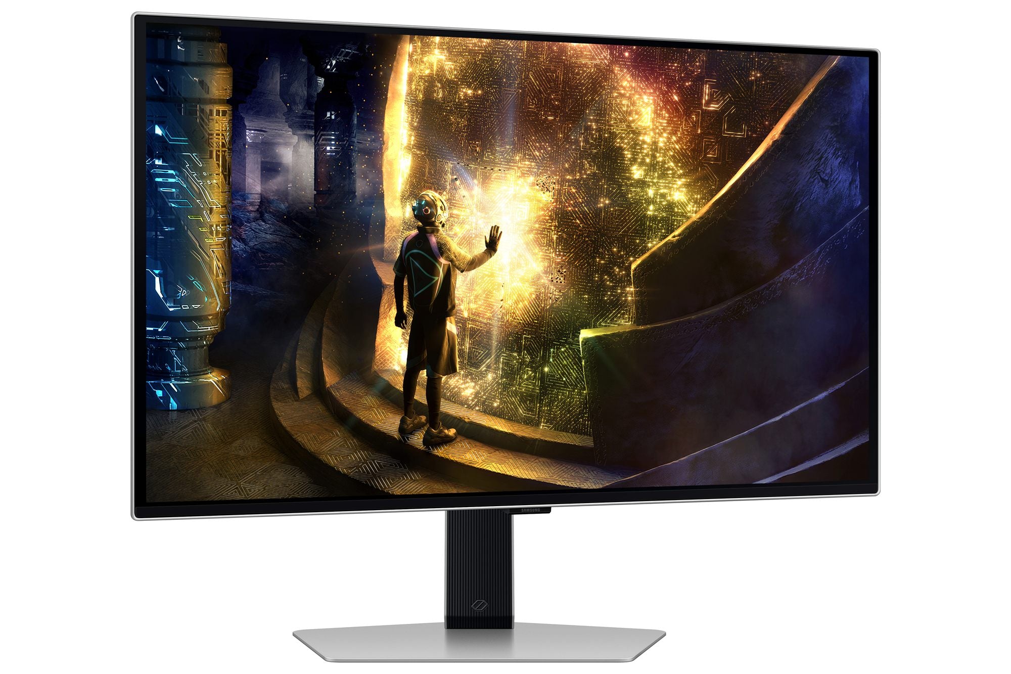 "Samsung G61SD écran plat de PC 68,6 cm (27"") 2560 x 1440 pixels Quad HD OLED Argent"