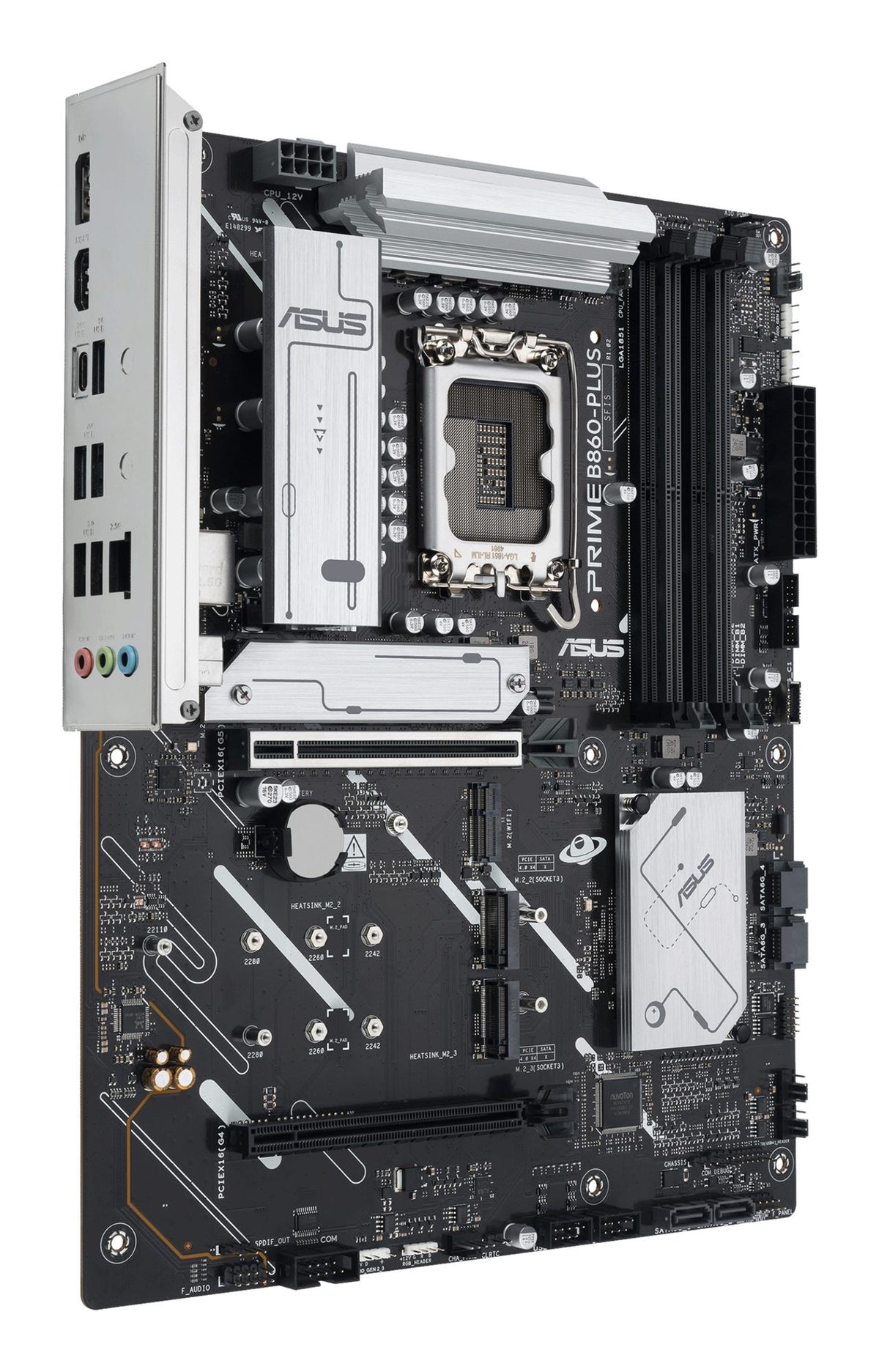ASUS PRIME B860-PLUS-CSM LGA1851 DDR5 ATX MB 1xHDMI 1xDP 3xM.2 4xSATA
