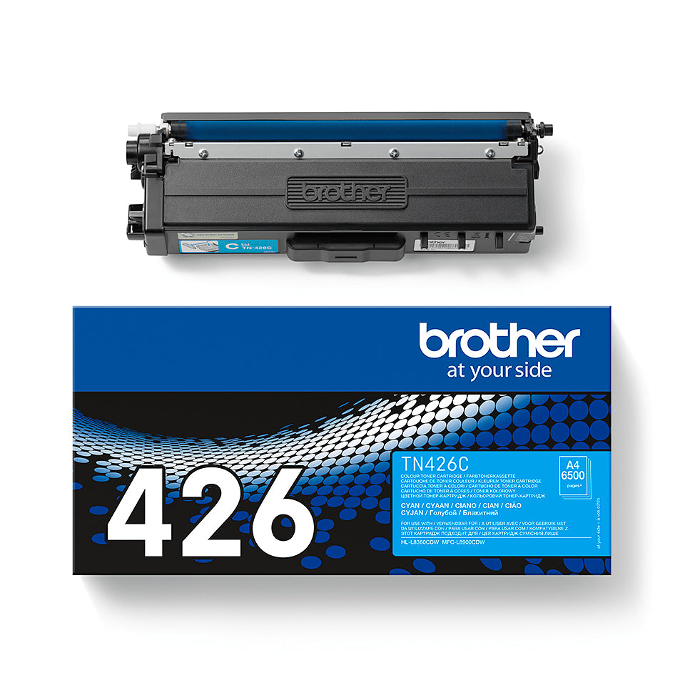BROTHER TN426C Toner Cartouche Cyan Super Grande Capacité 6.500 pages