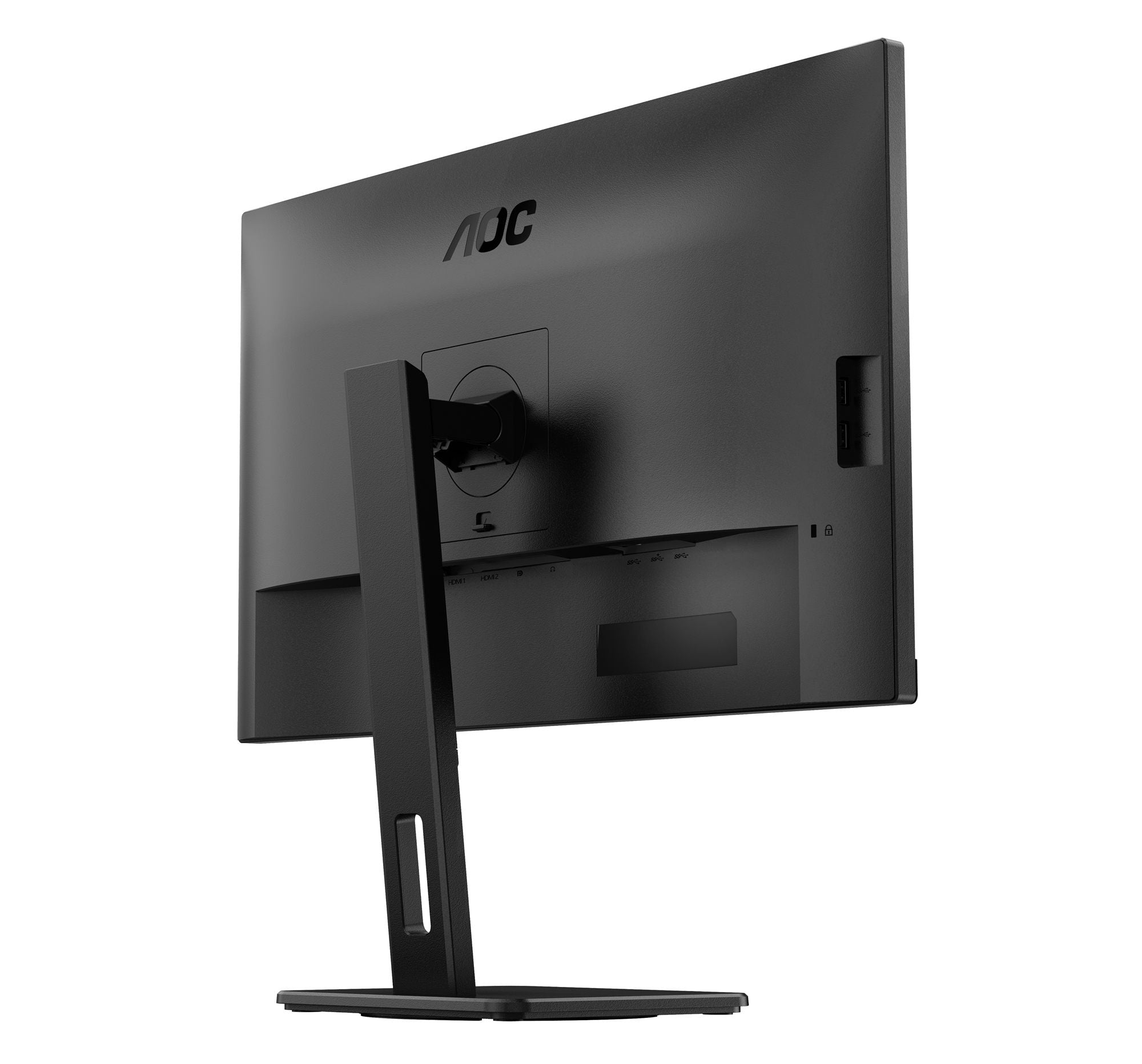 AOC U27E3UF 27p IPS 3840x2160 Monitor 4ms 16:9 2xHDMI DP USB Black