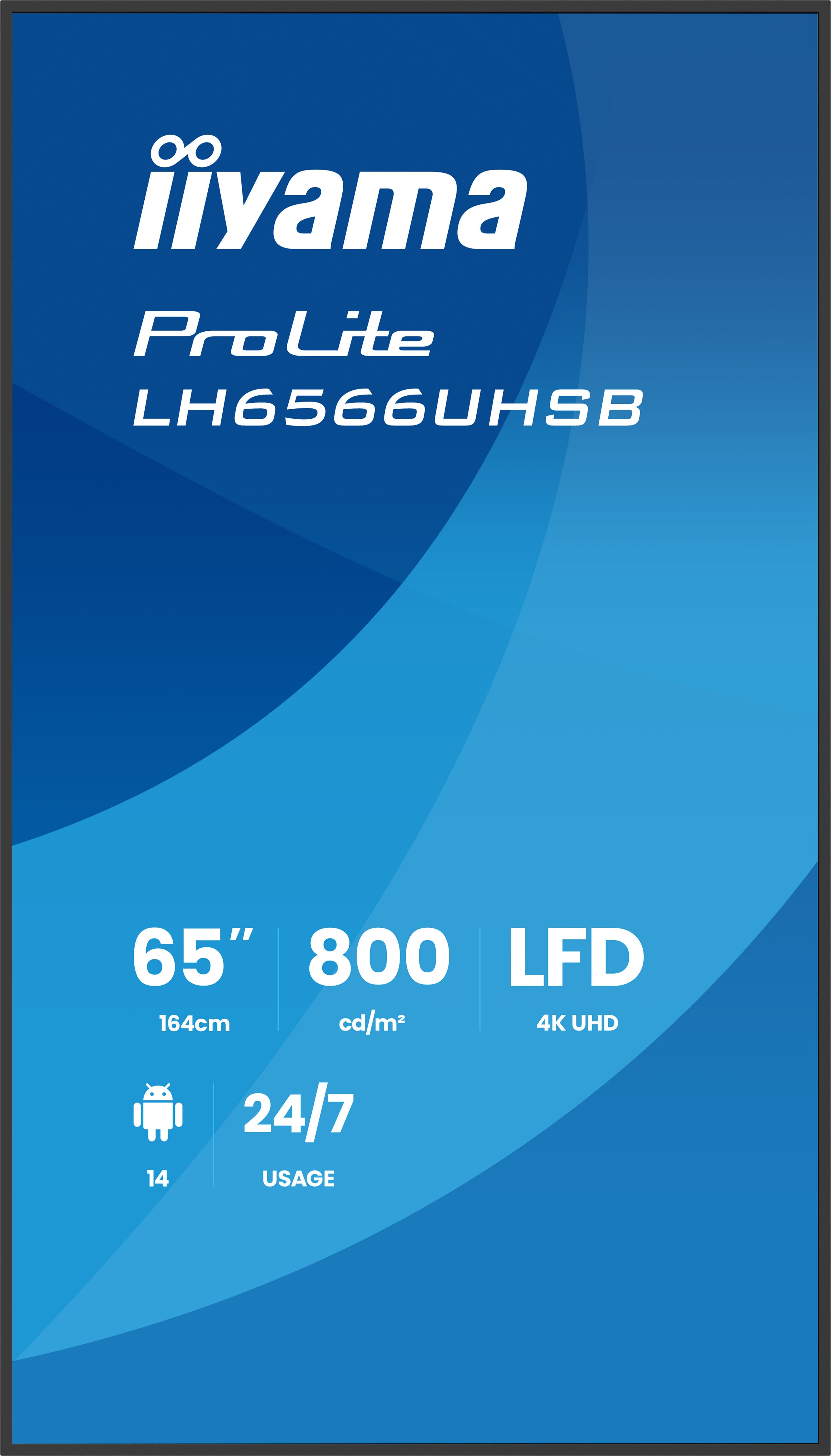65" 3840x2160 UHD VA VESA Mount 800x800