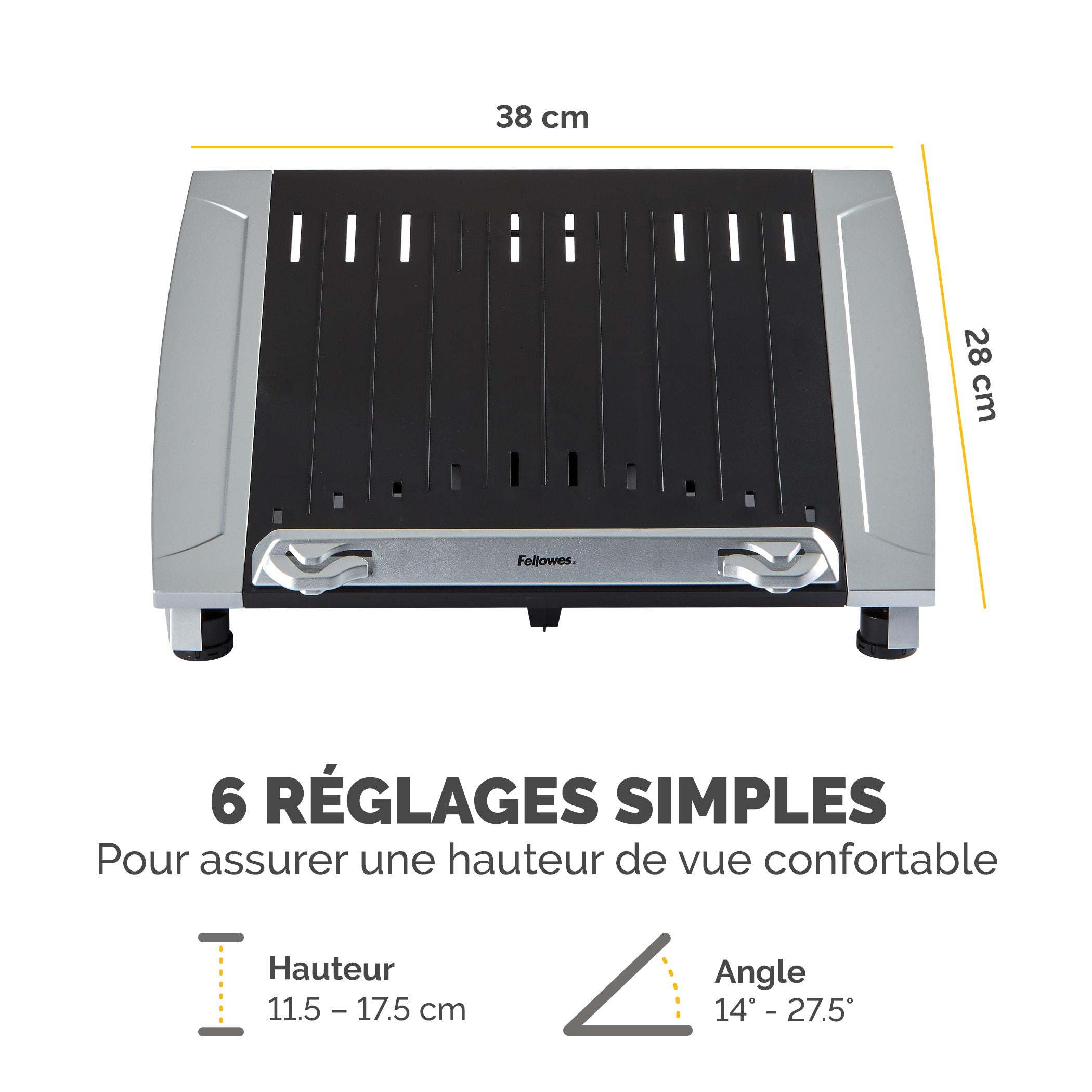 FELLOWES Support ordinateur portable Plus Office Suites™