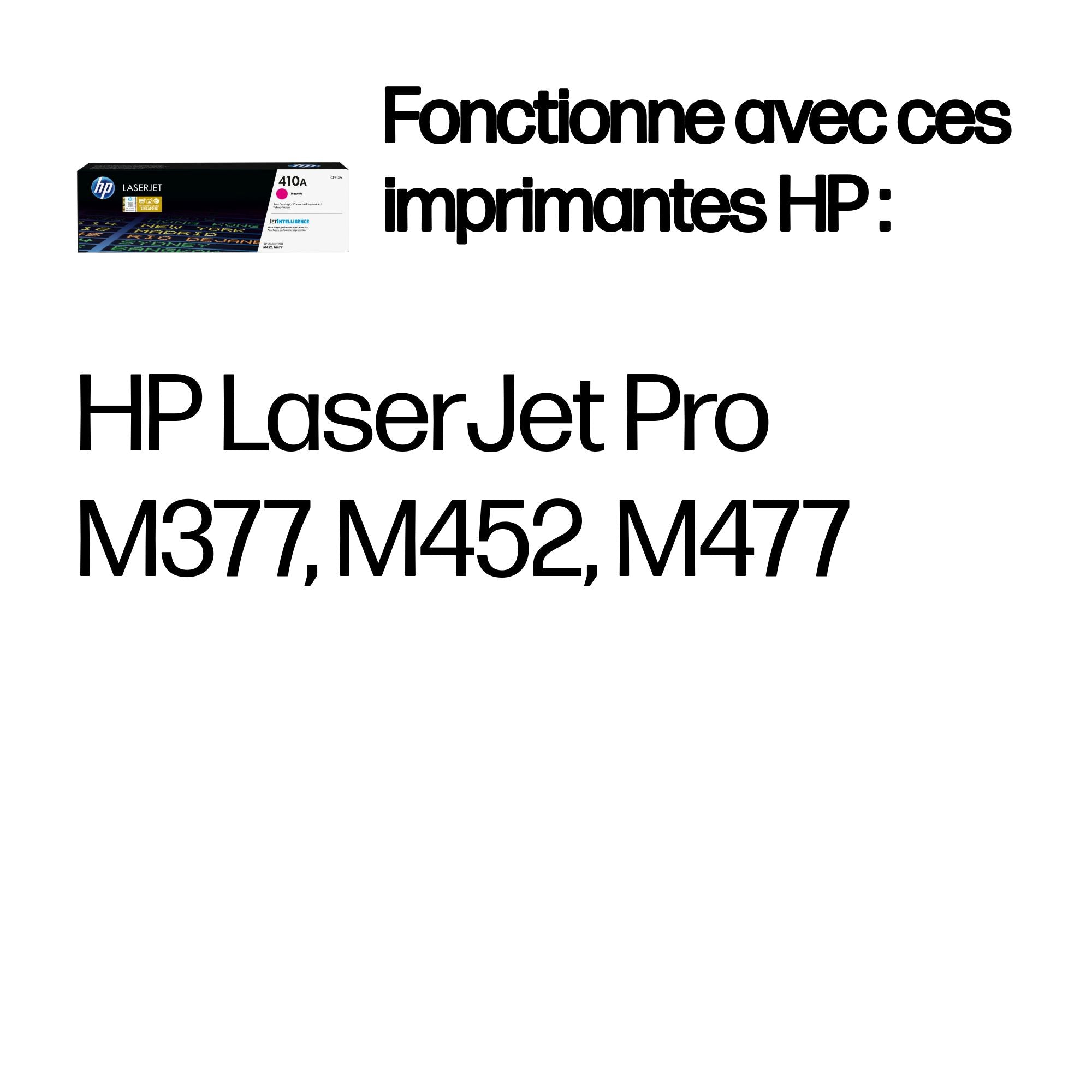 HP 410A original Magenta LaserJet Toner cartridge CF413A