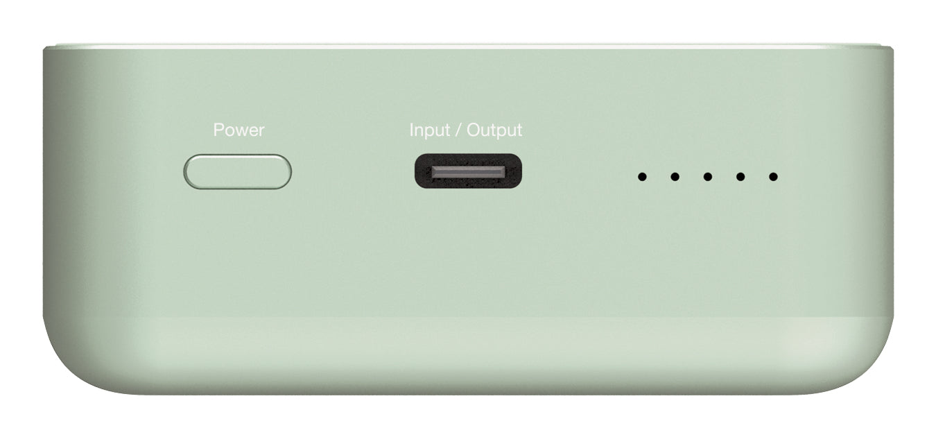 VERBATIM CHARGE N GO ESSENTIALS POWER BANK MAGNETIC WIRELESS 20000MAH GREEN WCF (P)