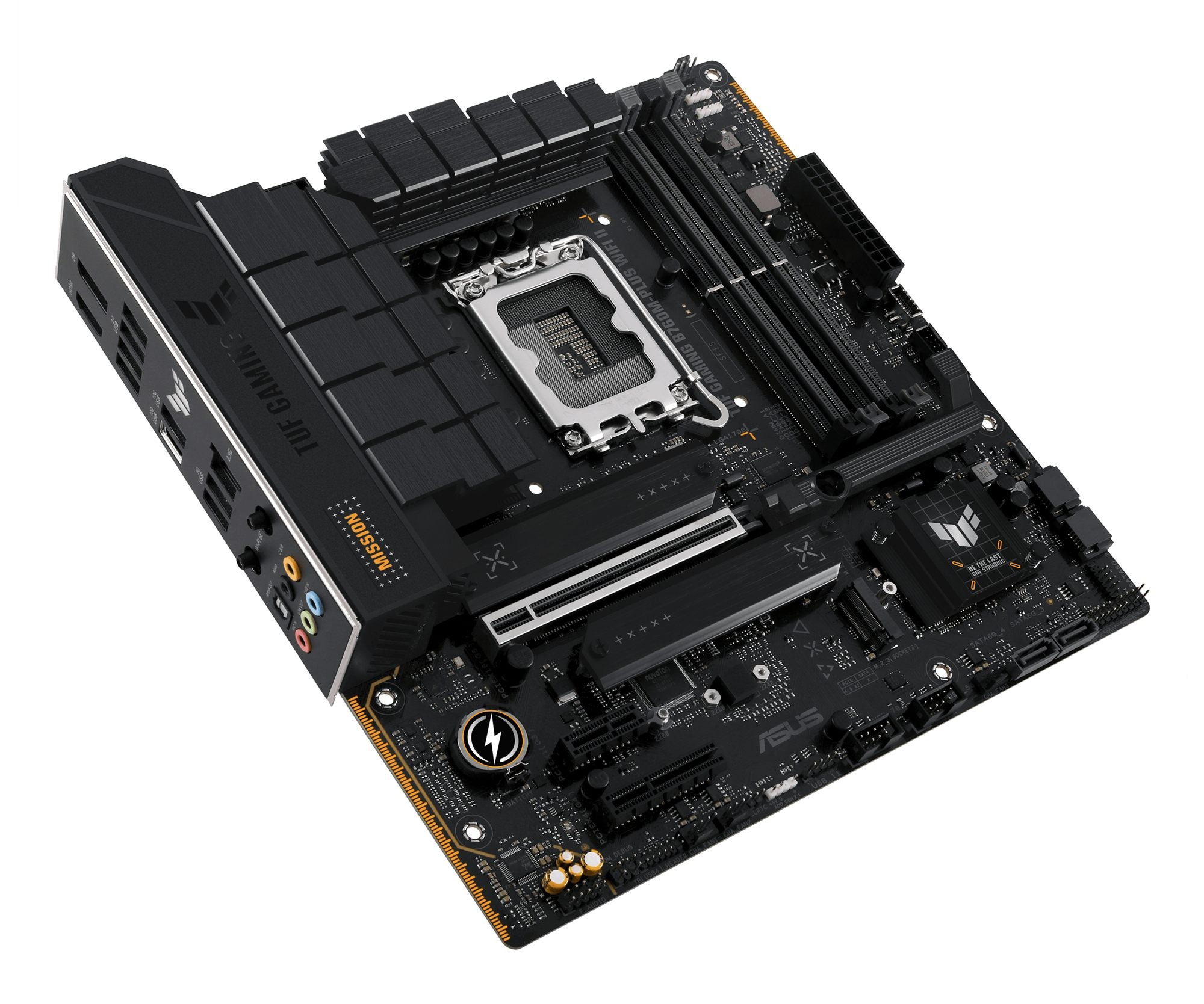ASUS TUF GAMING B760M-PLUS WIFI II LGA 1700 4xDDR5 microATX 4xSATA MB 1xHDMI 1xDP 3xM.2