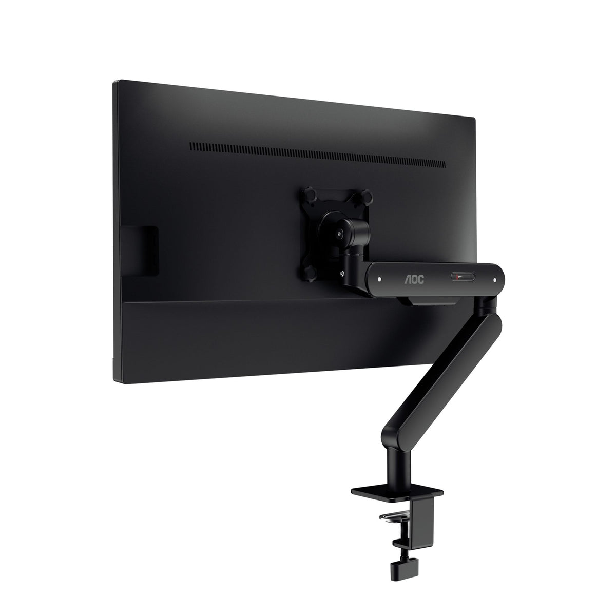 AOC AM400 bras réglable - pour écran plat - alliage d'aluminium - noir - Taille d'écran : 17"-34" - montrable sur bureau