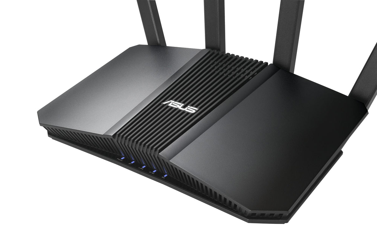 ASUS RT-BE82U Dual-band WiFi 7 802.11be Smart AiMesh Extendable Router 6500 Mbps Five 2.5GbE ports Up to 3 SSIDs for IoT Device
