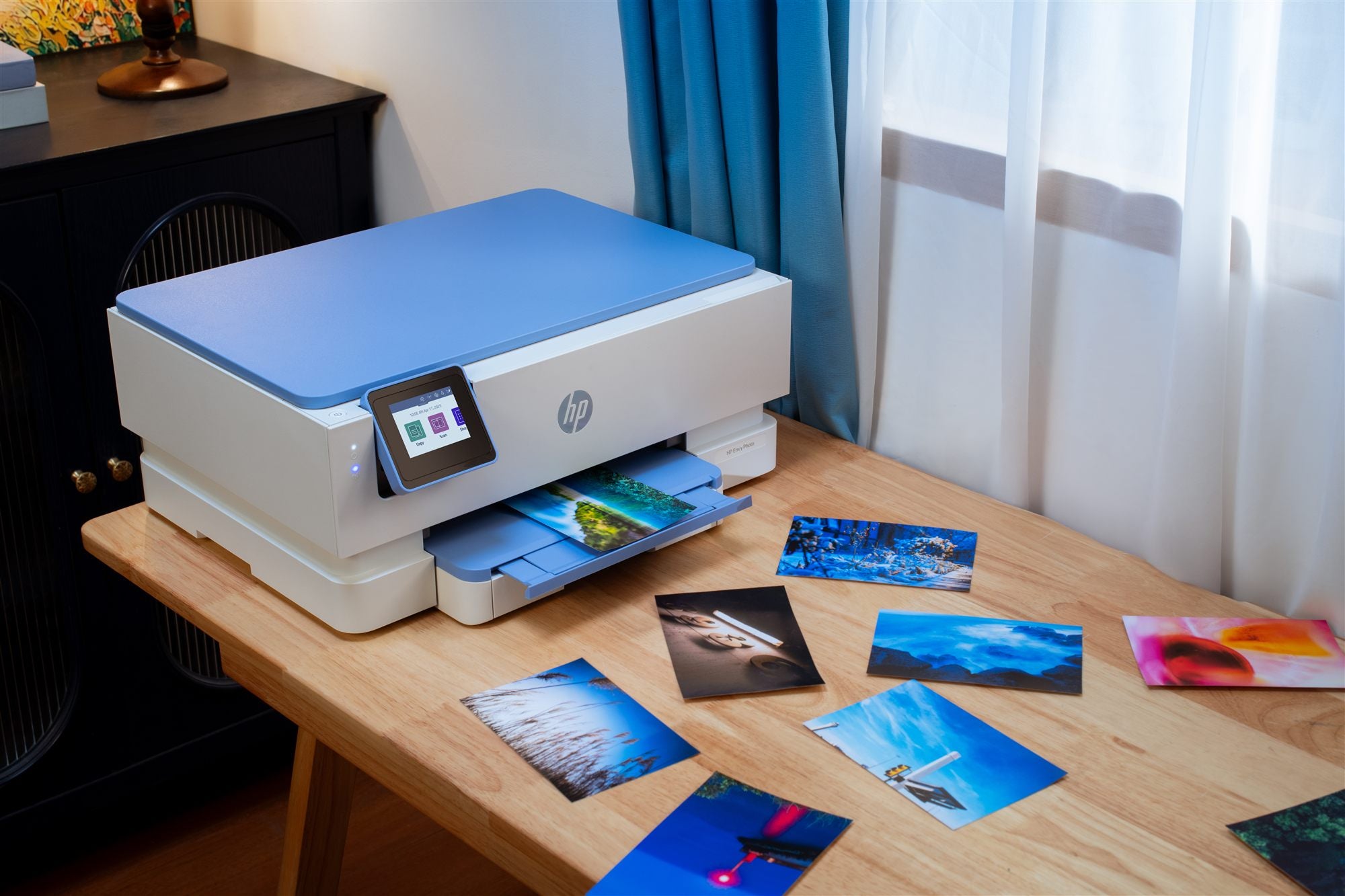 HP Envy Photo 7231 All-in-One Color Inkjet 10ppm Print Scan Copy Photo Printer USB 2.0 Wi-Fi