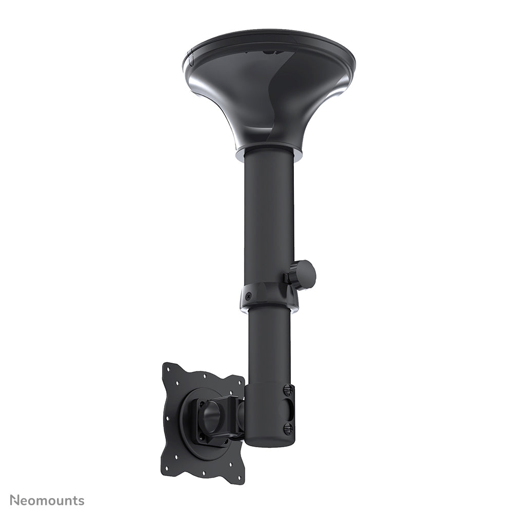 NEOMOUNTS FPMA-C025BLACK Support de plafond pour écran de 10-30p - h 37-47 cm - inclinable